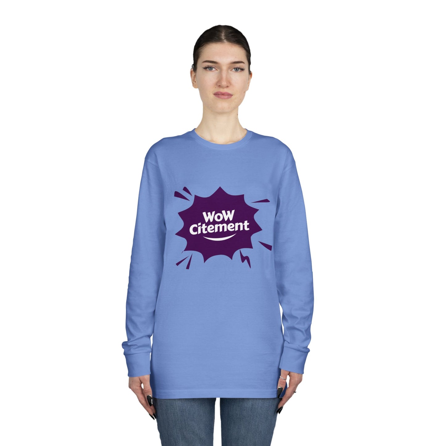 Sweatshirt with WoWcitement Design – Cozy Autumn Apparel, Perfect for Fall Inspiration, Seasonal Gift for Friends, Casual Fall Wear