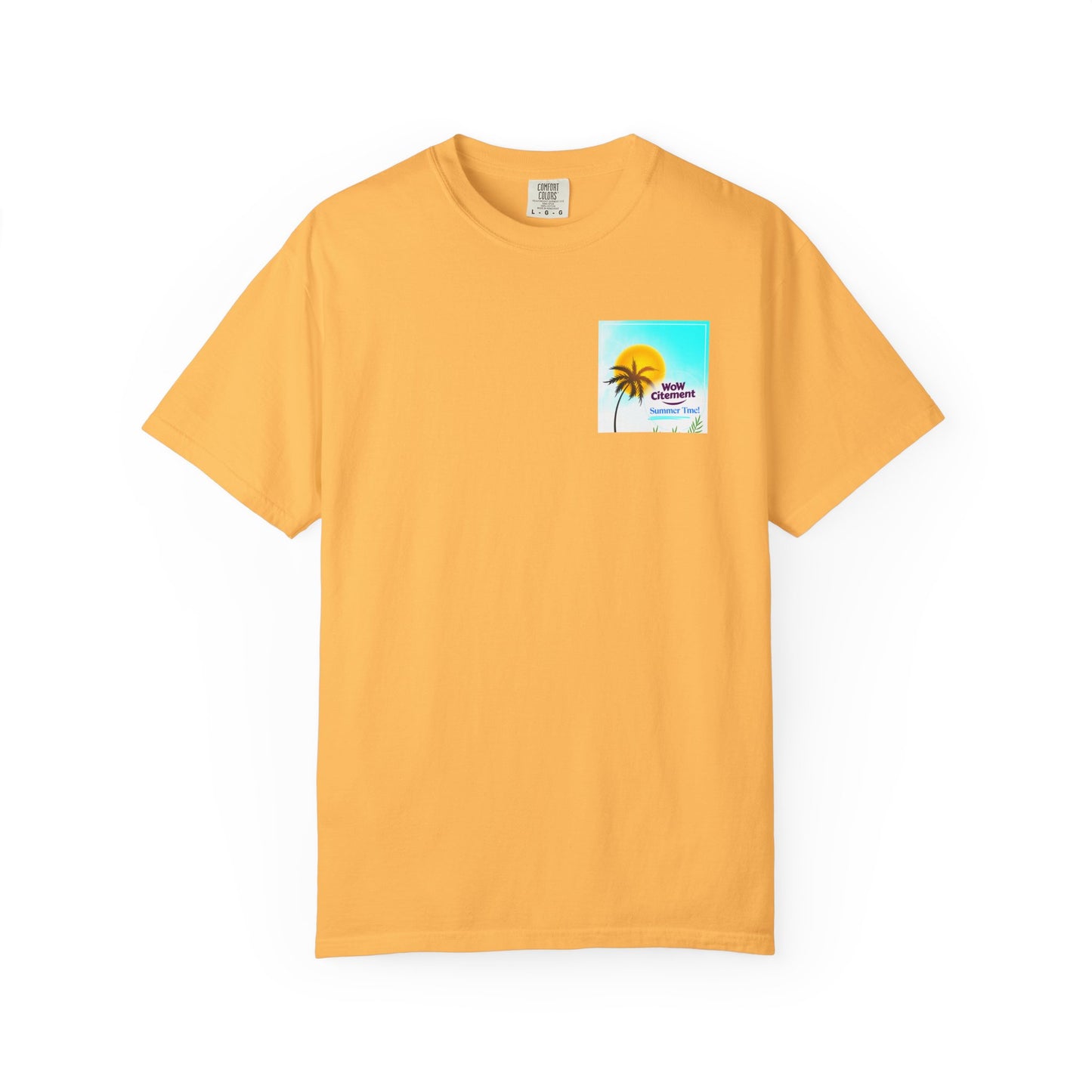 WOWcitement Summer Vibes T-Shirt, Relaxed Fit Tee, Beachwear, Vacation Shirt, Festival Apparel, Gift for Beach Lovers