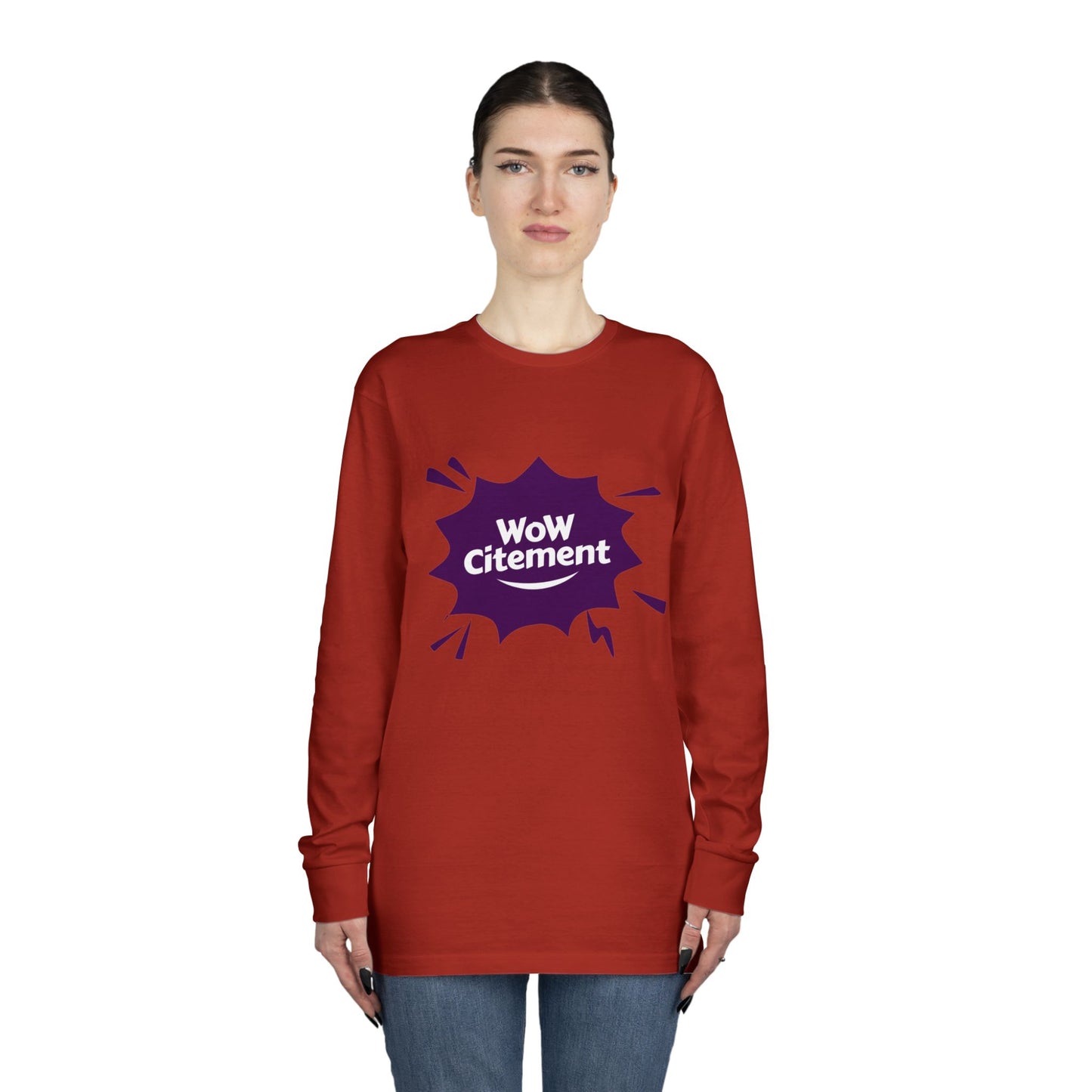 Sweatshirt with WoWcitement Design – Cozy Autumn Apparel, Perfect for Fall Inspiration, Seasonal Gift for Friends, Casual Fall Wear