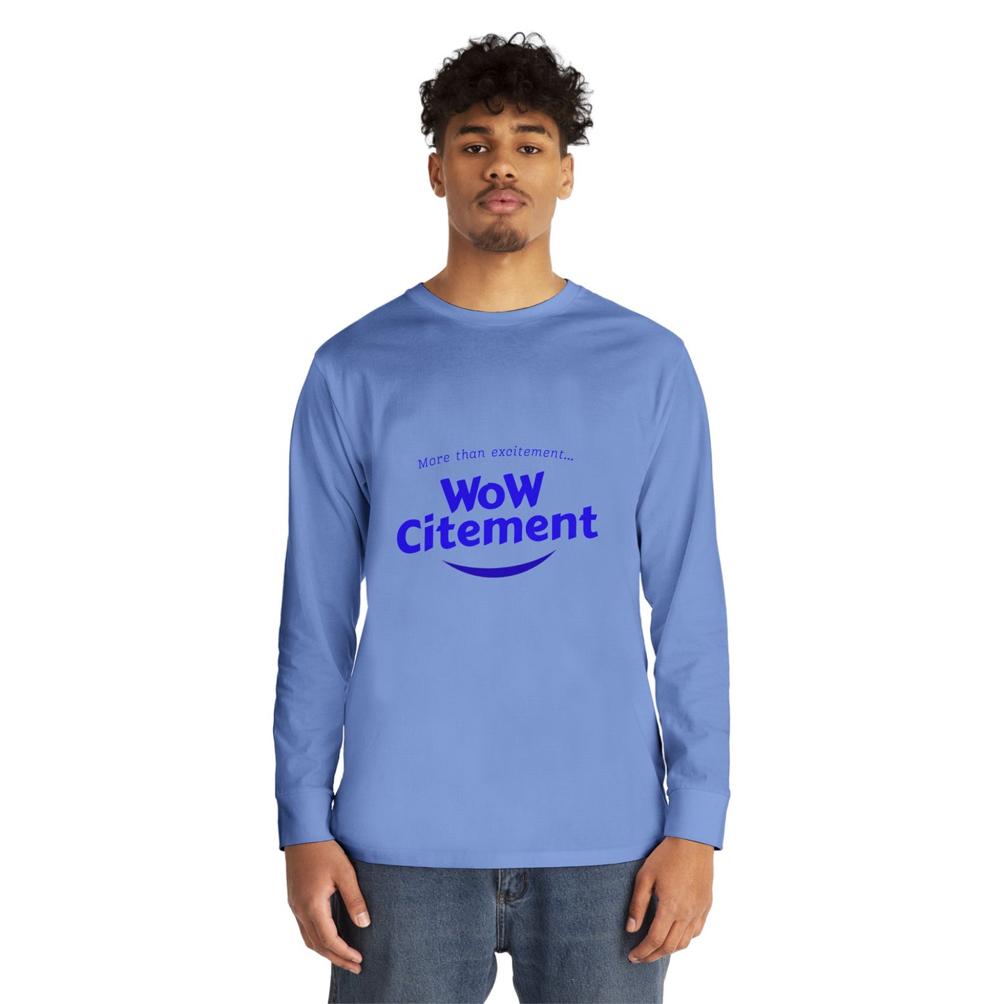 Wowcitement Long Sleeve Crewneck Tee