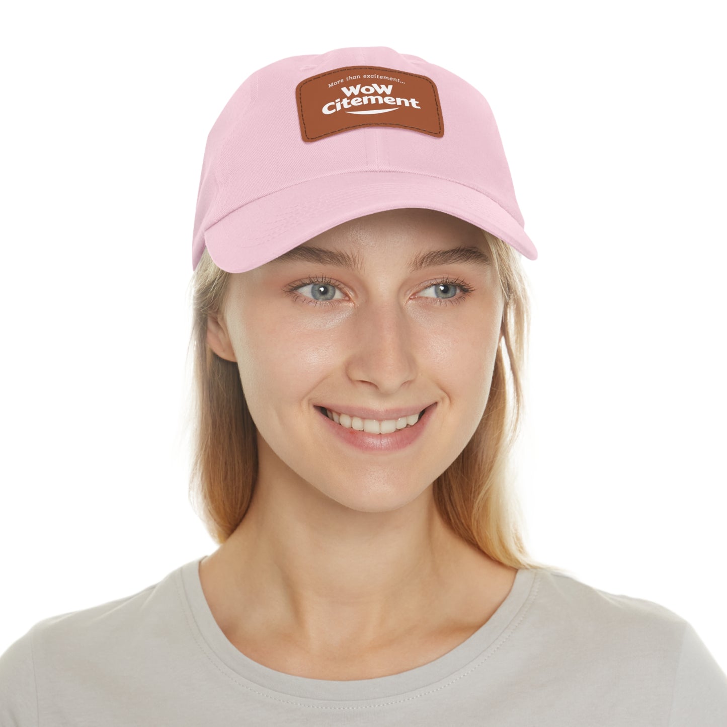 WoWcitement Stylish Dad Hat with Leather Patch - Perfect Gift for Dads, Casual Wear, Outdoor Activities, Festivals, and Everyday Style