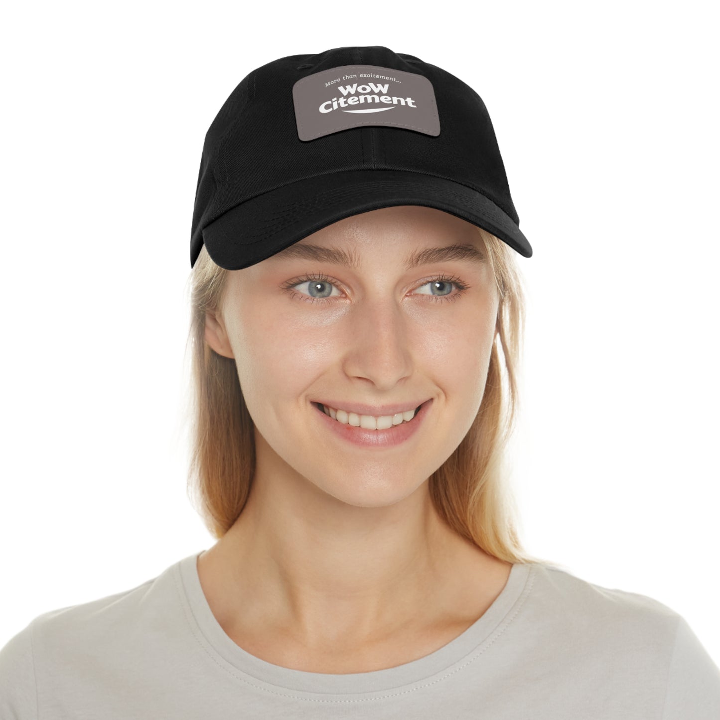 WoWcitement Stylish Dad Hat with Leather Patch - Perfect Gift for Dads, Casual Wear, Outdoor Activities, Festivals, and Everyday Style