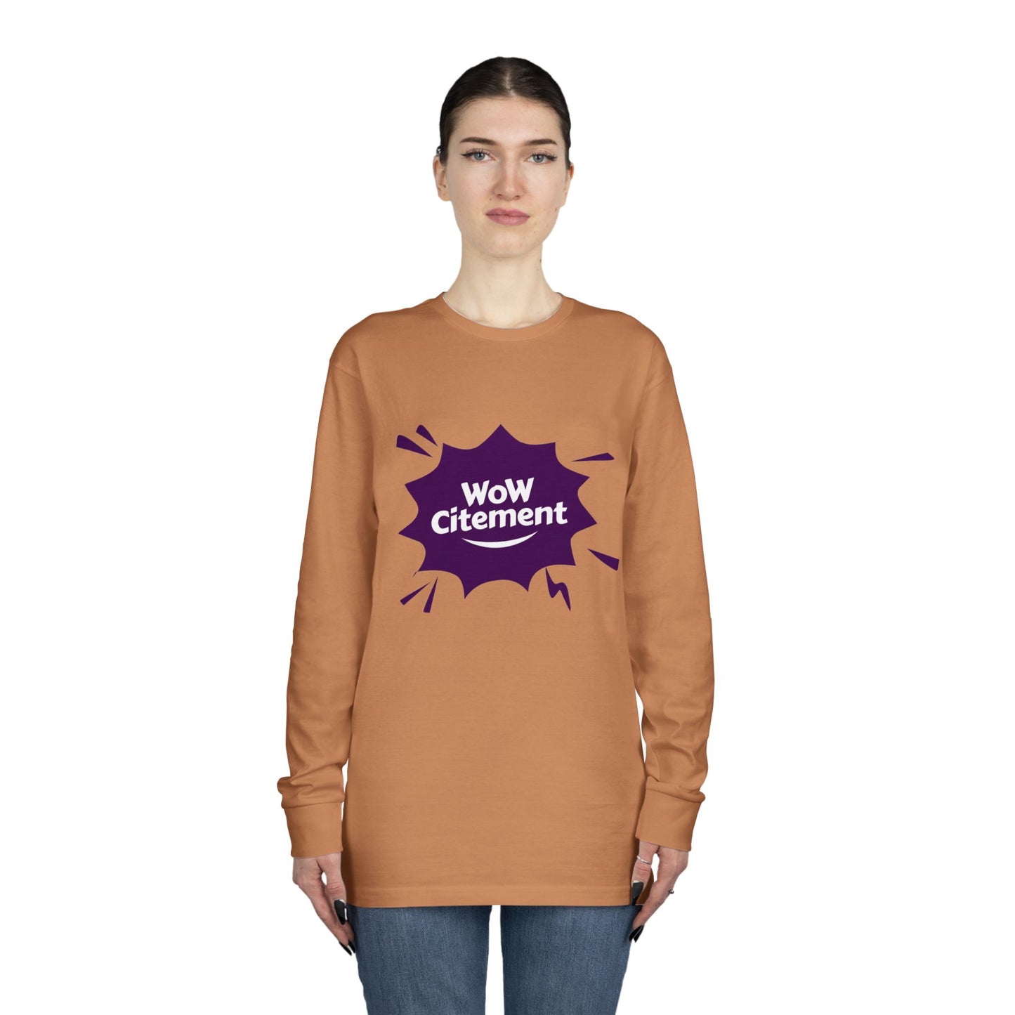 Sweatshirt with WoWcitement Design – Cozy Autumn Apparel, Perfect for Fall Inspiration, Seasonal Gift for Friends, Casual Fall Wear