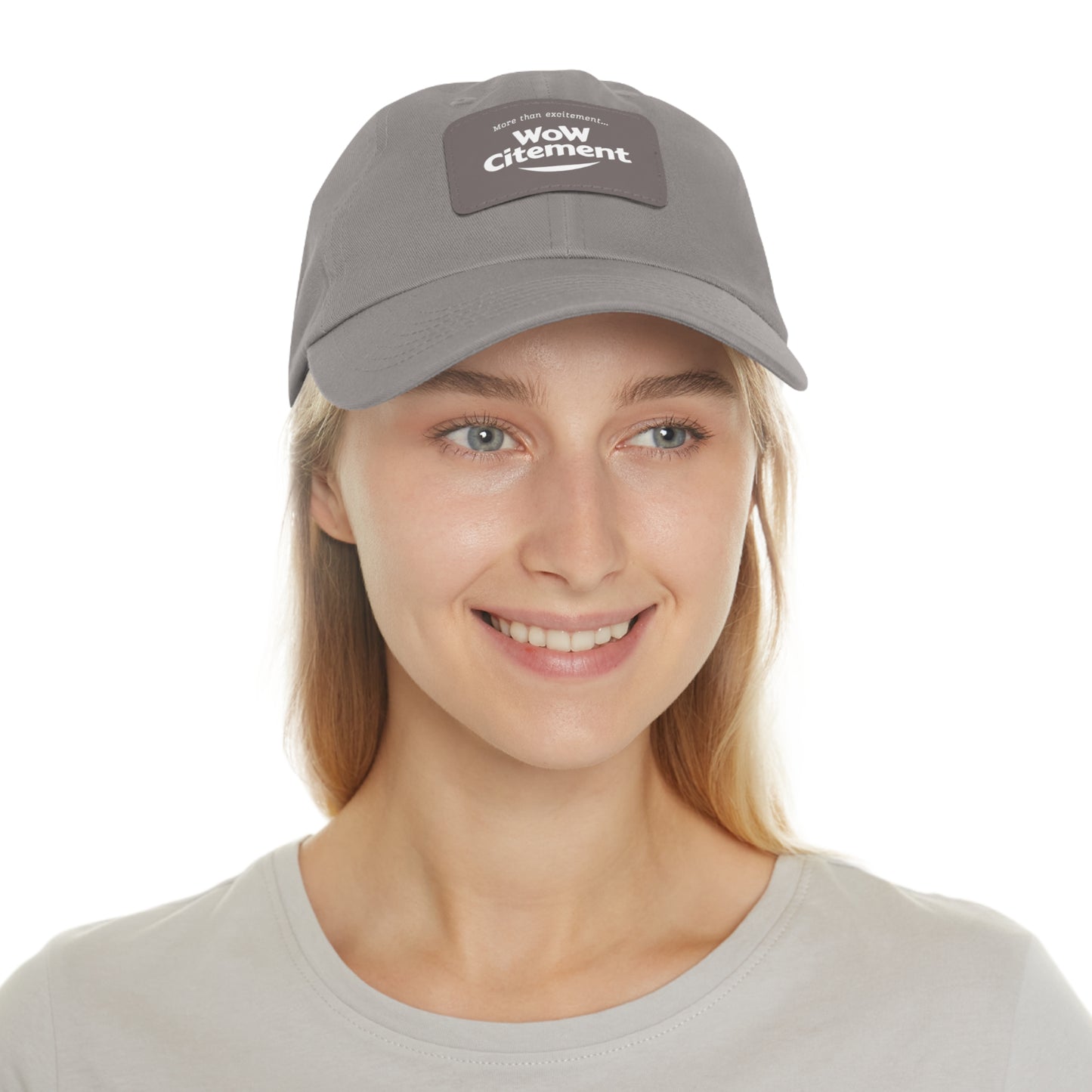 WoWcitement Stylish Dad Hat with Leather Patch - Perfect Gift for Dads, Casual Wear, Outdoor Activities, Festivals, and Everyday Style