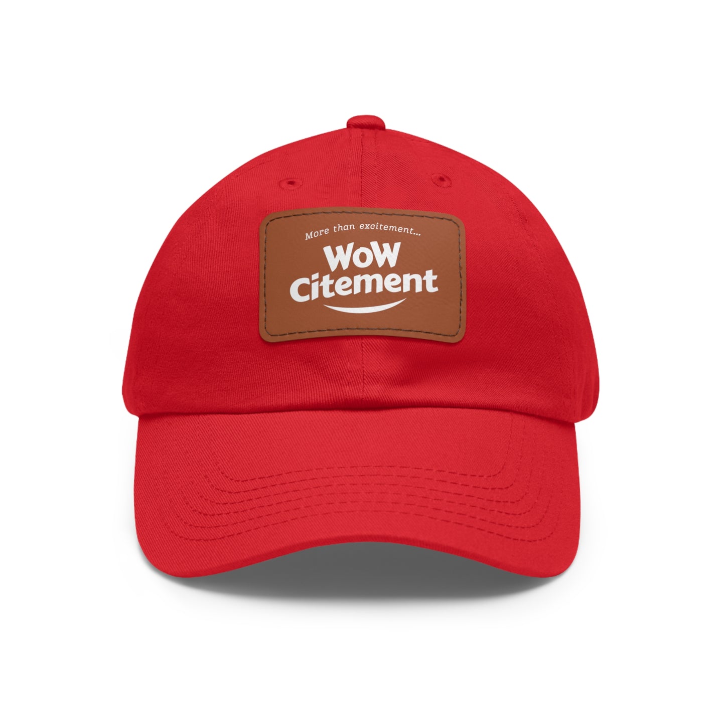 WoWcitement Stylish Dad Hat with Leather Patch - Perfect Gift for Dads, Casual Wear, Outdoor Activities, Festivals, and Everyday Style