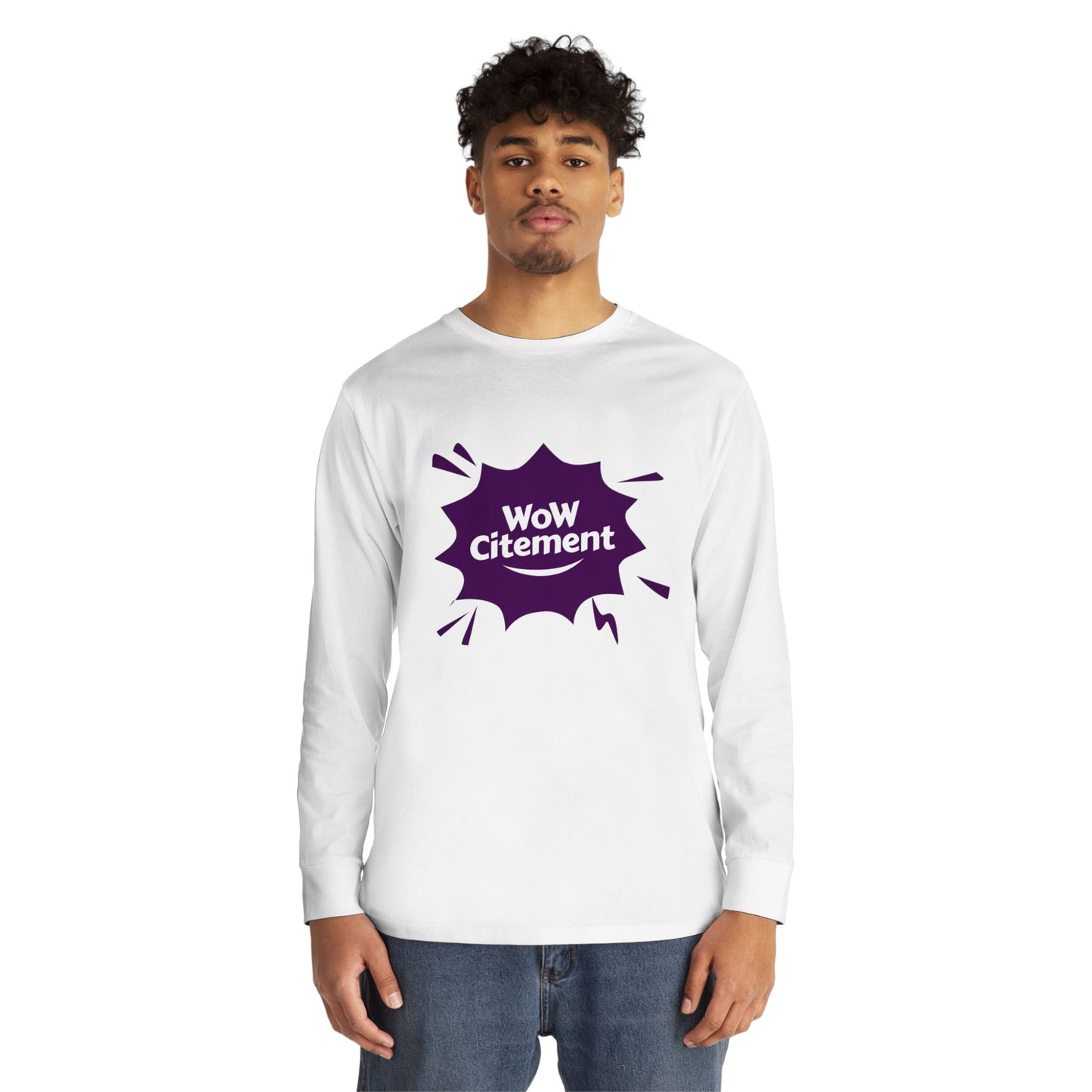 Sweatshirt with WoWcitement Design – Cozy Autumn Apparel, Perfect for Fall Inspiration, Seasonal Gift for Friends, Casual Fall Wear