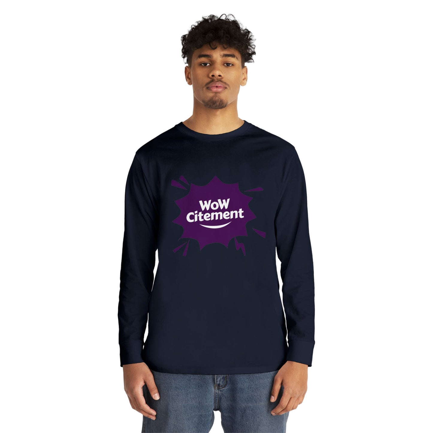 Sweatshirt with WoWcitement Design – Cozy Autumn Apparel, Perfect for Fall Inspiration, Seasonal Gift for Friends, Casual Fall Wear