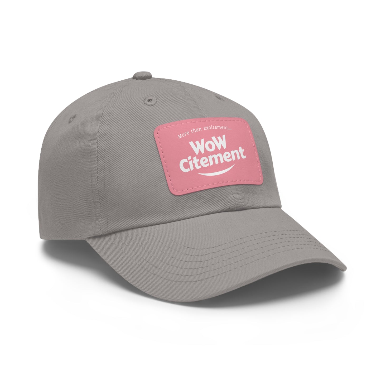WoWcitement Stylish Dad Hat with Leather Patch - Perfect Gift for Dads, Casual Wear, Outdoor Activities, Festivals, and Everyday Style