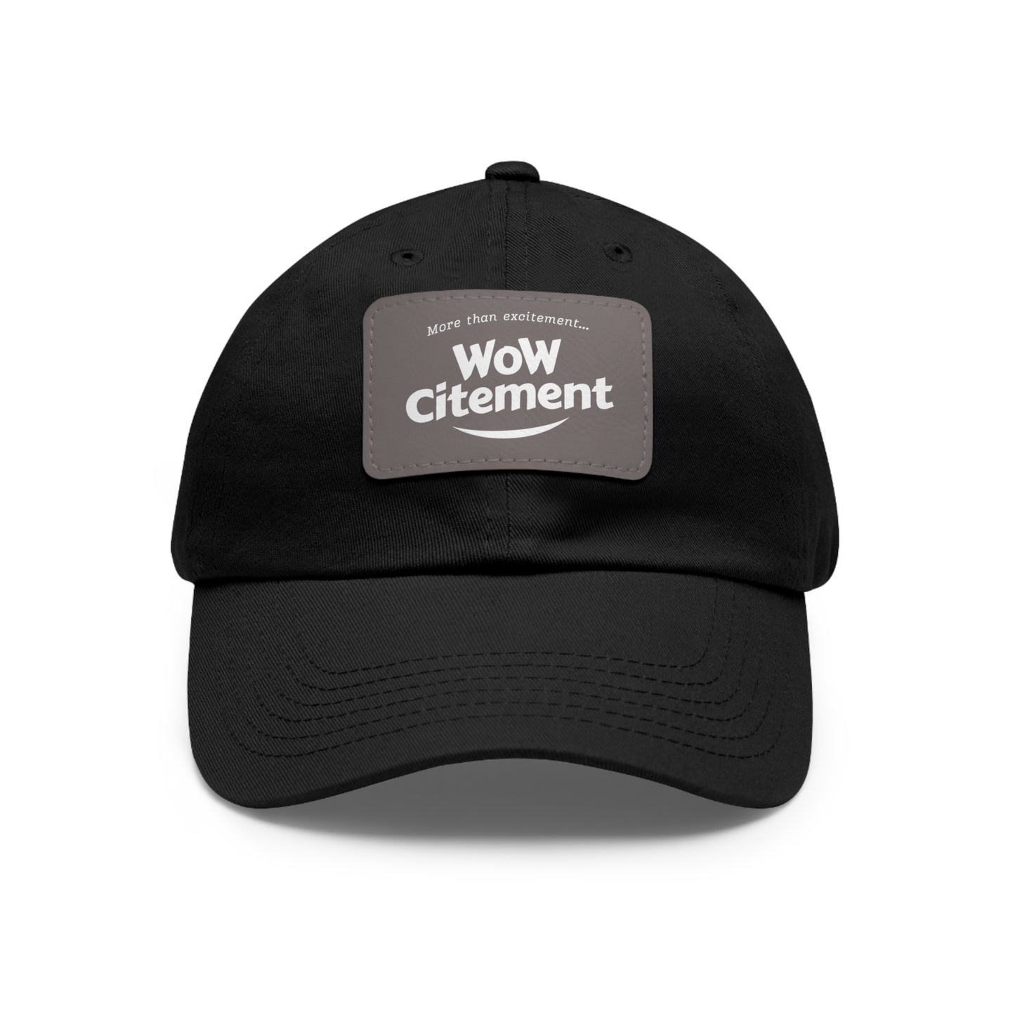 WoWcitement Stylish Dad Hat with Leather Patch - Perfect Gift for Dads, Casual Wear, Outdoor Activities, Festivals, and Everyday Style