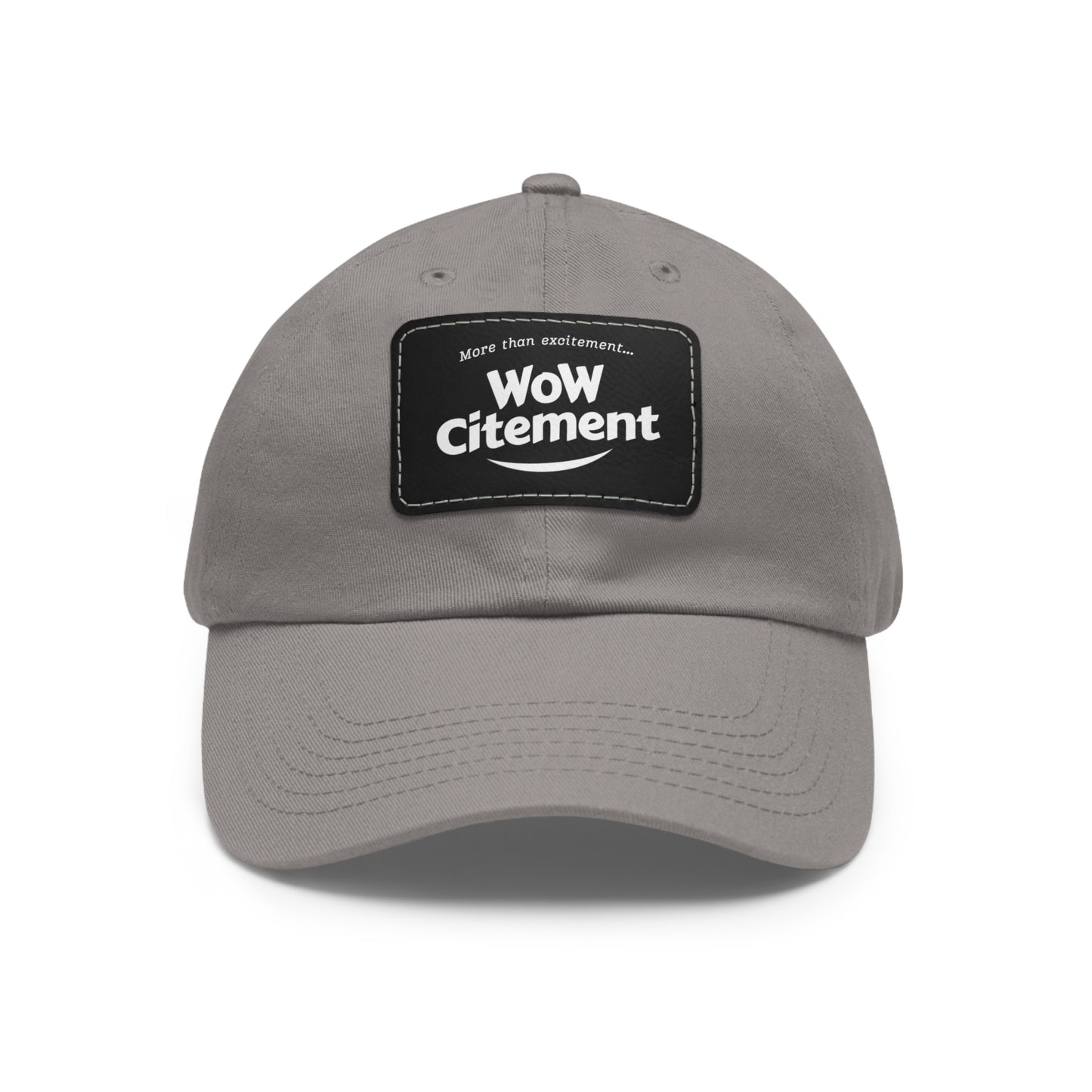 WoWcitement Stylish Dad Hat with Leather Patch - Perfect Gift for Dads, Casual Wear, Outdoor Activities, Festivals, and Everyday Style