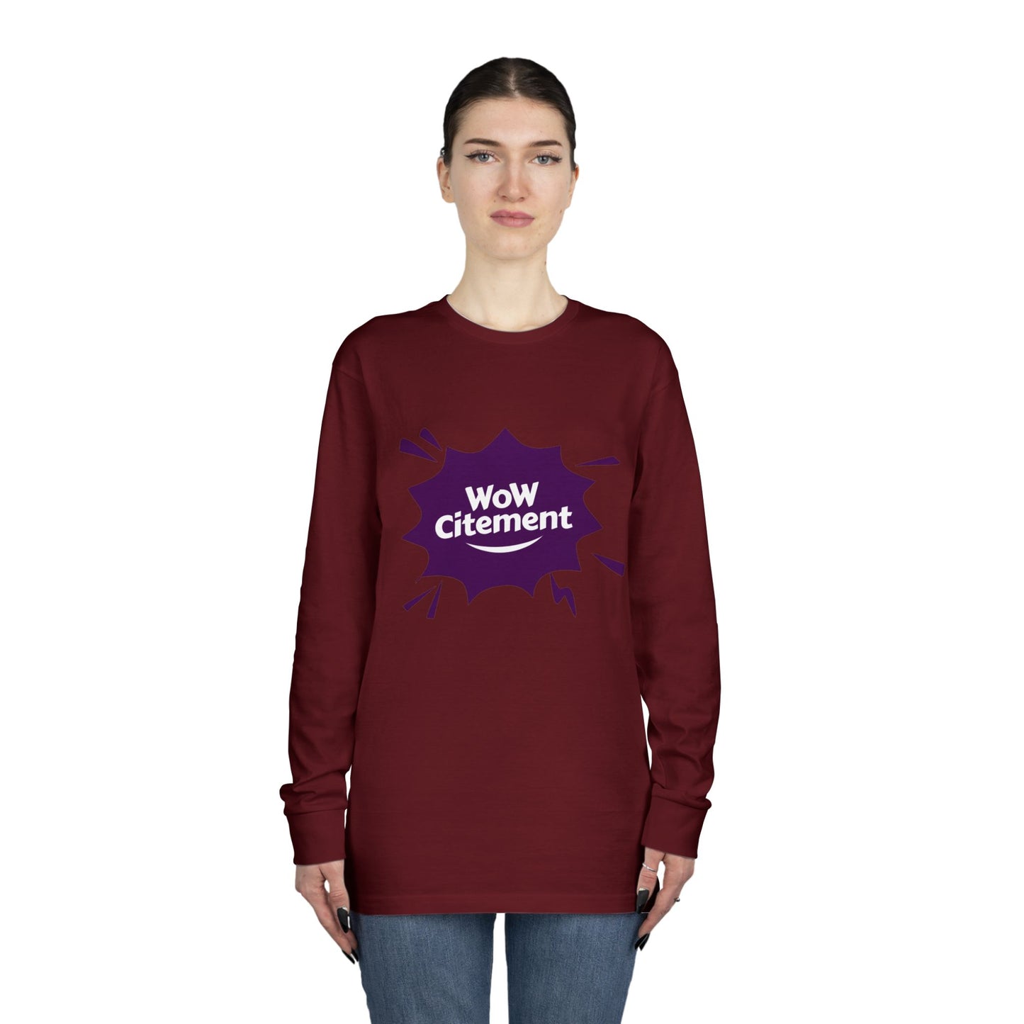 Sweatshirt with WoWcitement Design – Cozy Autumn Apparel, Perfect for Fall Inspiration, Seasonal Gift for Friends, Casual Fall Wear
