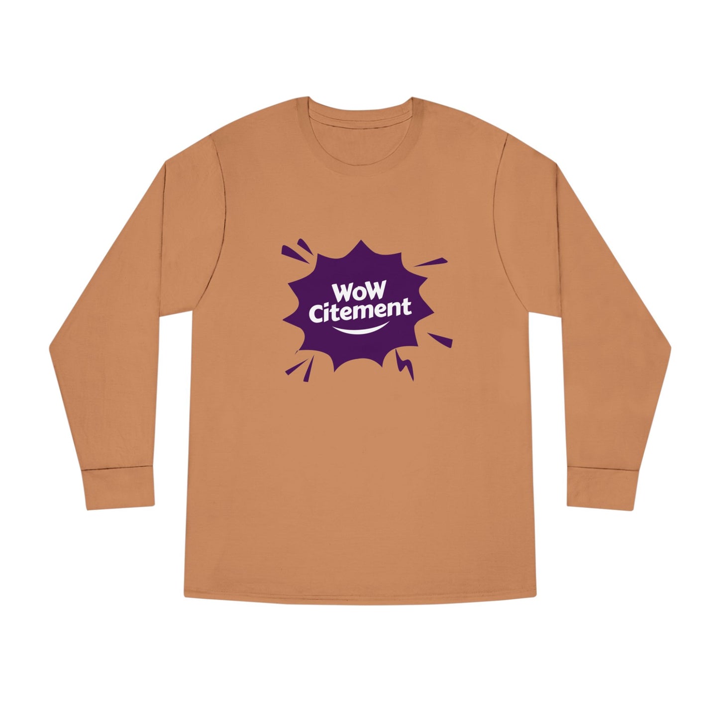 Sweatshirt with WoWcitement Design – Cozy Autumn Apparel, Perfect for Fall Inspiration, Seasonal Gift for Friends, Casual Fall Wear