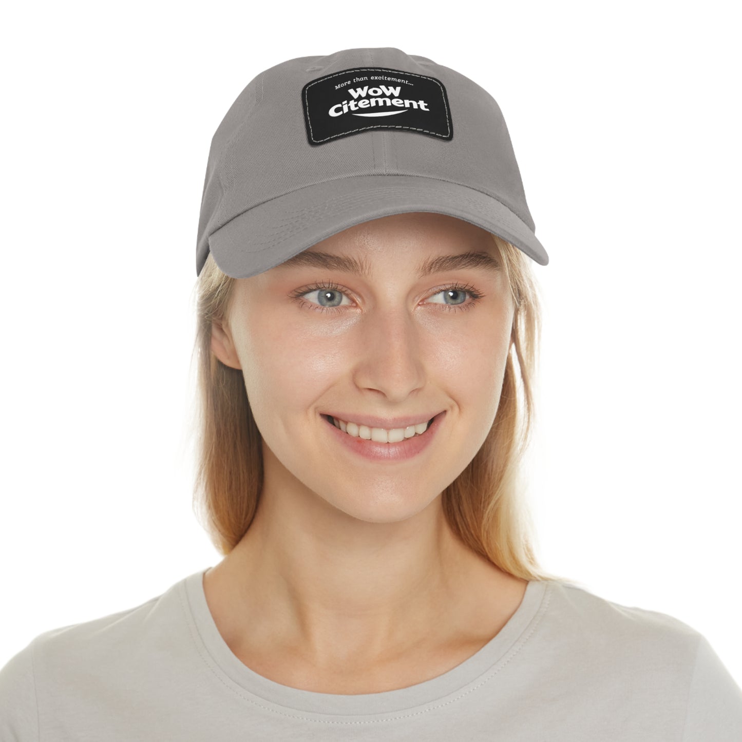 WoWcitement Stylish Dad Hat with Leather Patch - Perfect Gift for Dads, Casual Wear, Outdoor Activities, Festivals, and Everyday Style