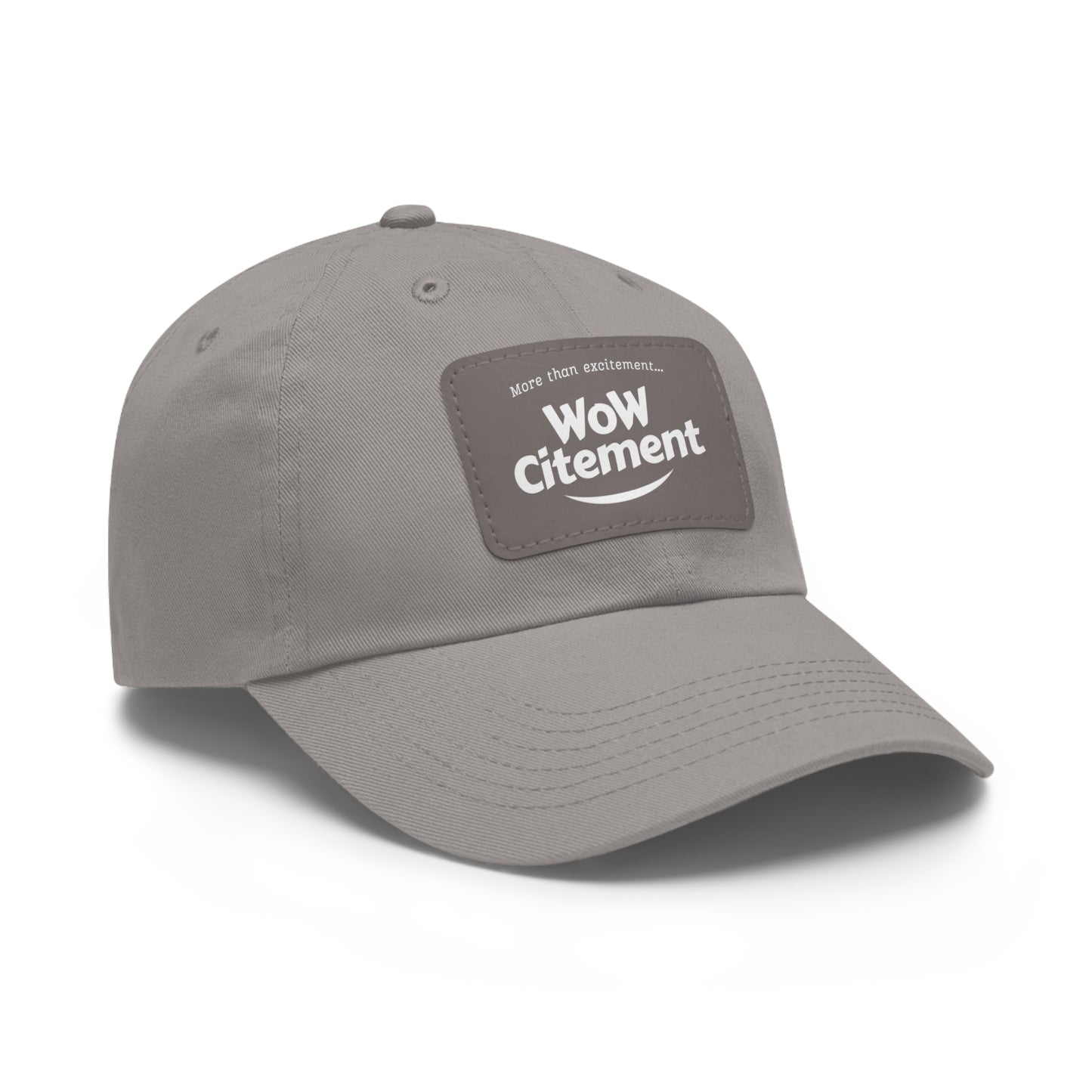 WoWcitement Stylish Dad Hat with Leather Patch - Perfect Gift for Dads, Casual Wear, Outdoor Activities, Festivals, and Everyday Style