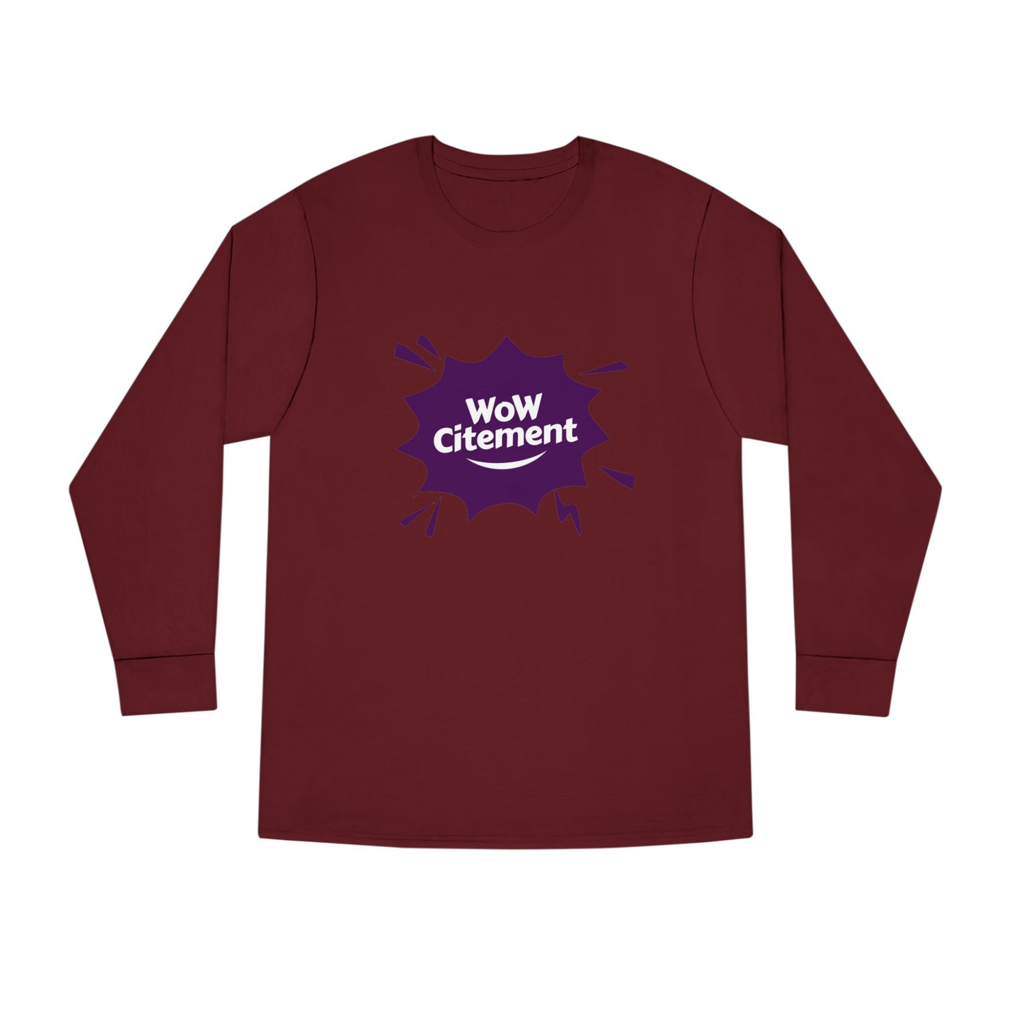 Sweatshirt with WoWcitement Design – Cozy Autumn Apparel, Perfect for Fall Inspiration, Seasonal Gift for Friends, Casual Fall Wear
