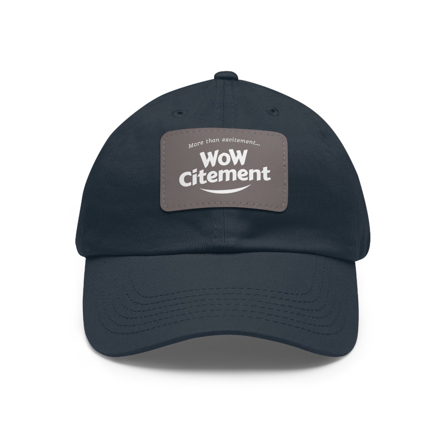 WoWcitement Stylish Dad Hat with Leather Patch - Perfect Gift for Dads, Casual Wear, Outdoor Activities, Festivals, and Everyday Style