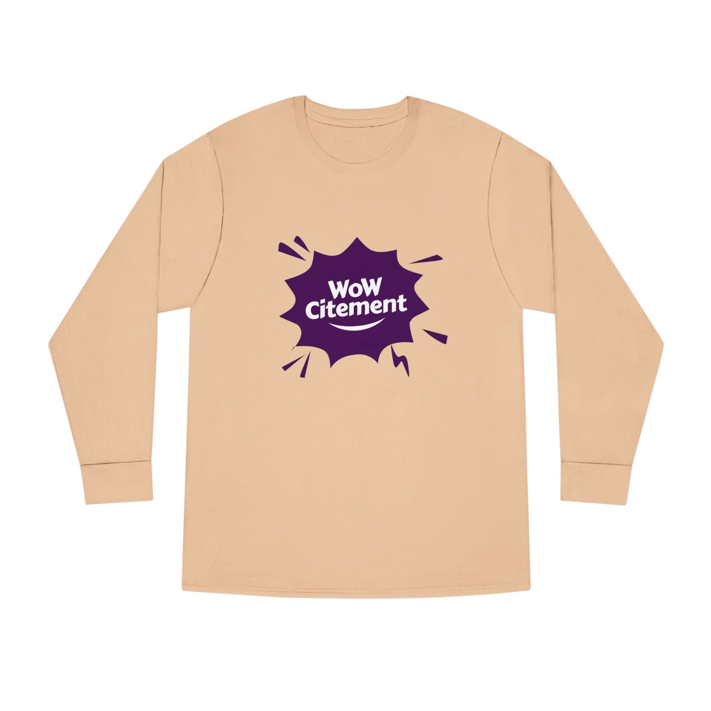 Sweatshirt with WoWcitement Design – Cozy Autumn Apparel, Perfect for Fall Inspiration, Seasonal Gift for Friends, Casual Fall Wear