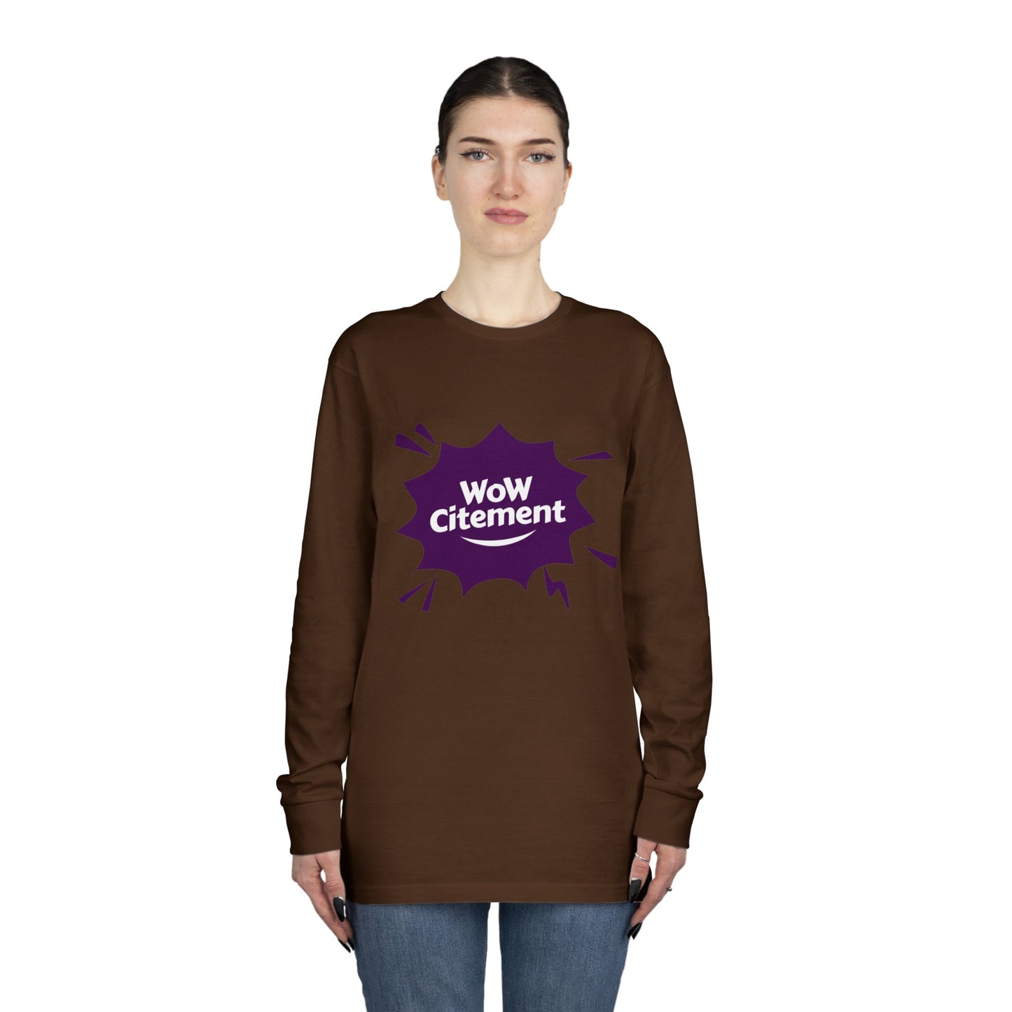 Sweatshirt with WoWcitement Design – Cozy Autumn Apparel, Perfect for Fall Inspiration, Seasonal Gift for Friends, Casual Fall Wear