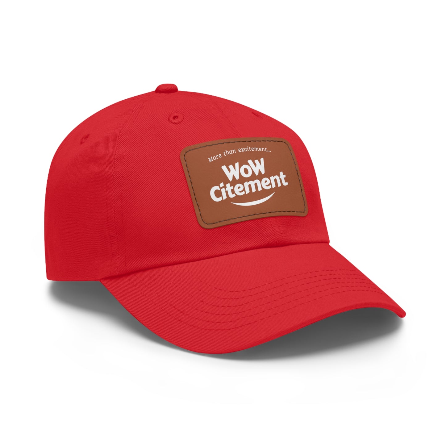WoWcitement Stylish Dad Hat with Leather Patch - Perfect Gift for Dads, Casual Wear, Outdoor Activities, Festivals, and Everyday Style
