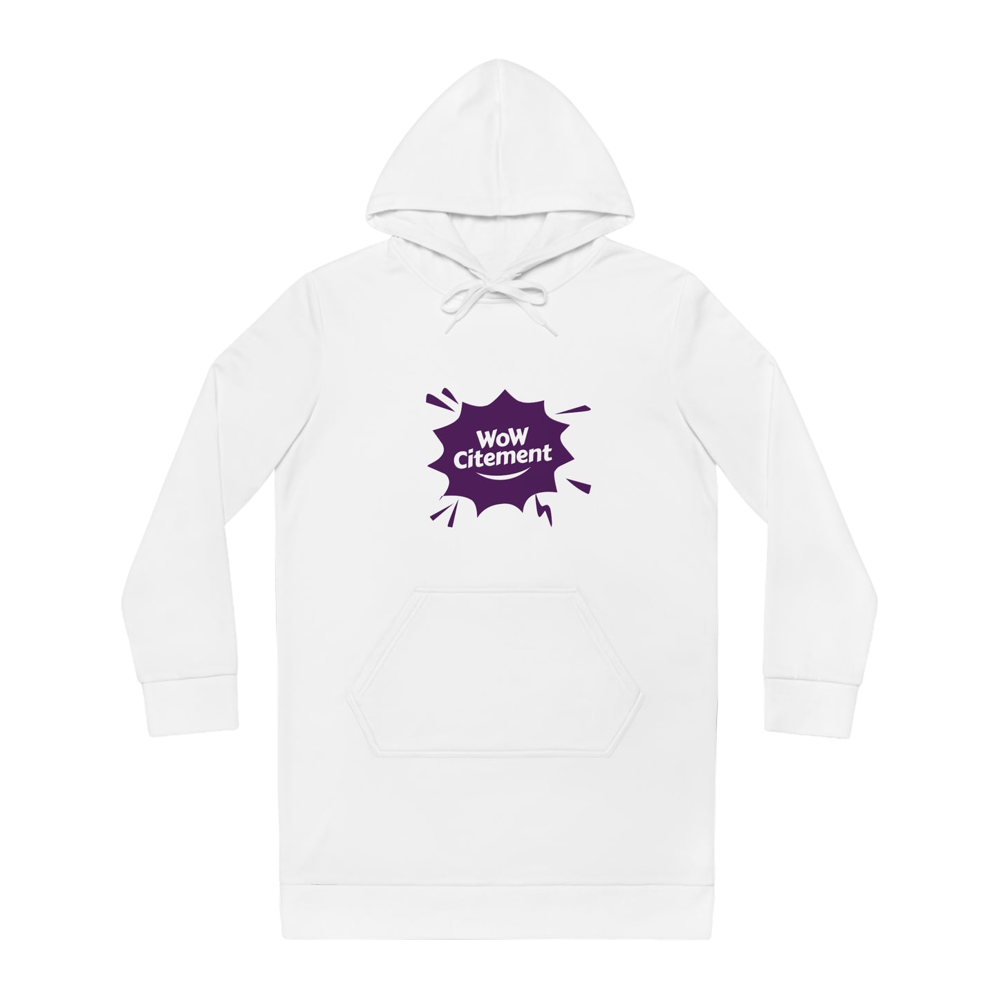 Wowcitement Trendy Women's Hoodie Dress, Casual Streetwear, Gift for Her, Cozy Loungewear, Unique Fashion Statement, Perfect for Fall/Winter