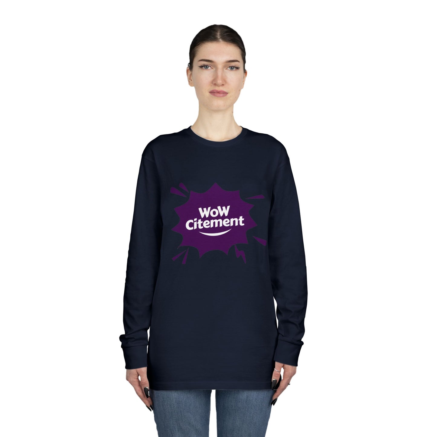 Sweatshirt with WoWcitement Design – Cozy Autumn Apparel, Perfect for Fall Inspiration, Seasonal Gift for Friends, Casual Fall Wear