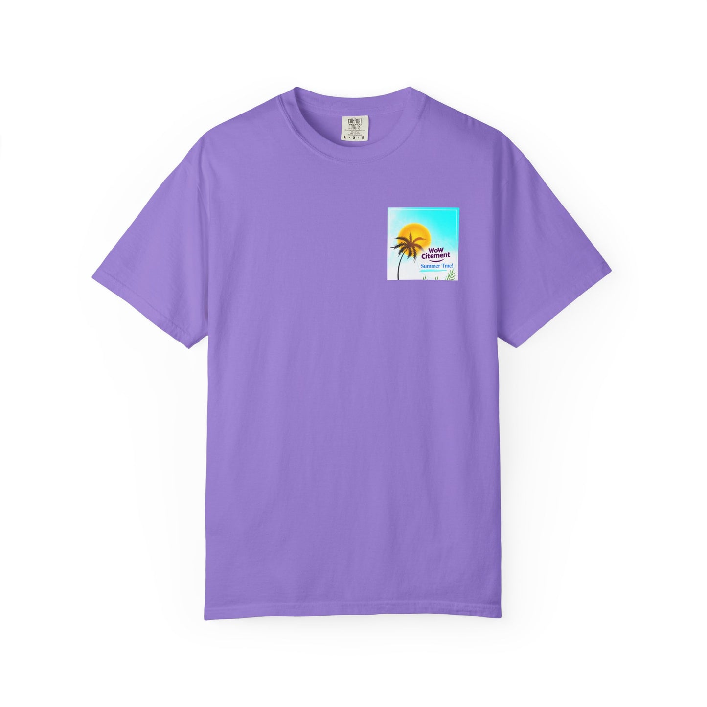 WOWcitement Summer Vibes T-Shirt, Relaxed Fit Tee, Beachwear, Vacation Shirt, Festival Apparel, Gift for Beach Lovers