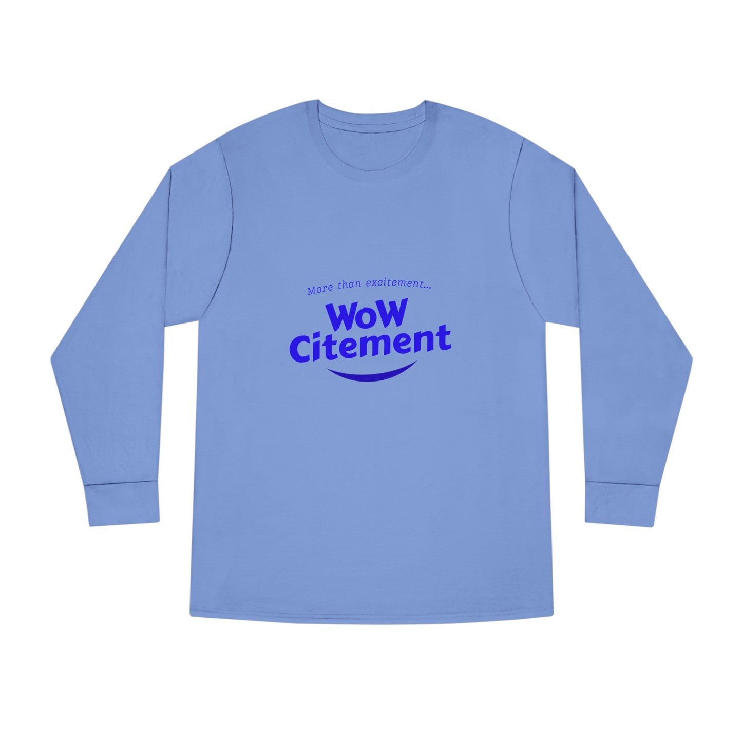 Wowcitement Long Sleeve Crewneck Tee
