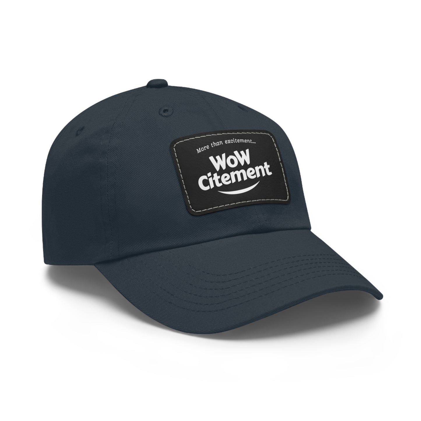WoWcitement Stylish Dad Hat with Leather Patch - Perfect Gift for Dads, Casual Wear, Outdoor Activities, Festivals, and Everyday Style
