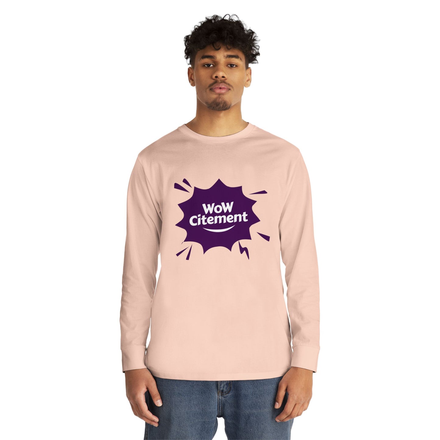Sweatshirt with WoWcitement Design – Cozy Autumn Apparel, Perfect for Fall Inspiration, Seasonal Gift for Friends, Casual Fall Wear