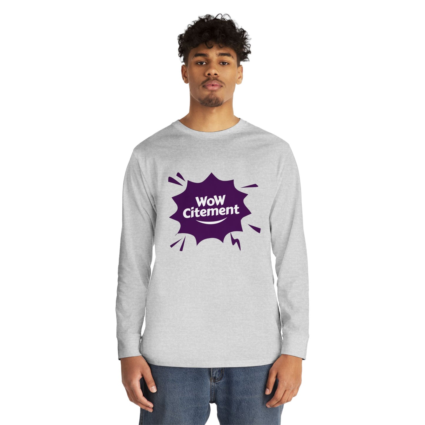 Sweatshirt with WoWcitement Design – Cozy Autumn Apparel, Perfect for Fall Inspiration, Seasonal Gift for Friends, Casual Fall Wear