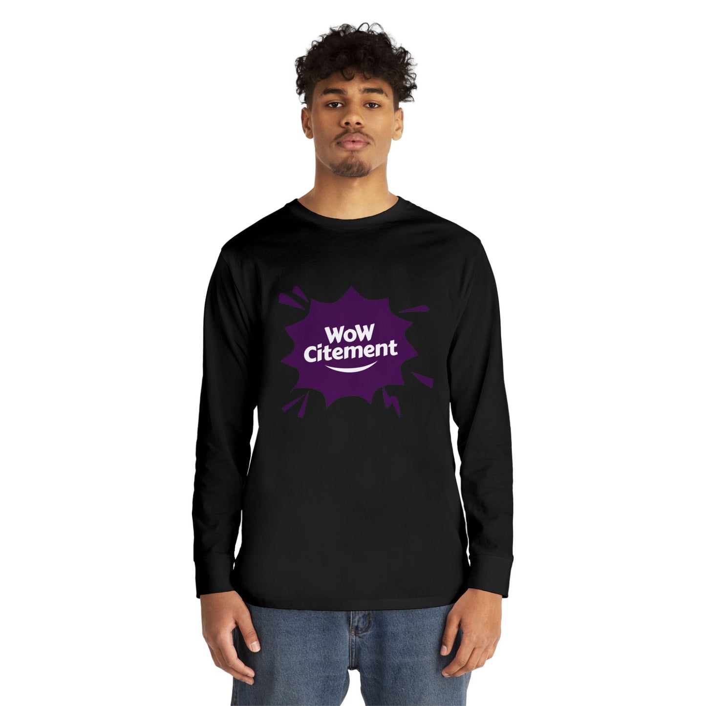 Sweatshirt with WoWcitement Design – Cozy Autumn Apparel, Perfect for Fall Inspiration, Seasonal Gift for Friends, Casual Fall Wear