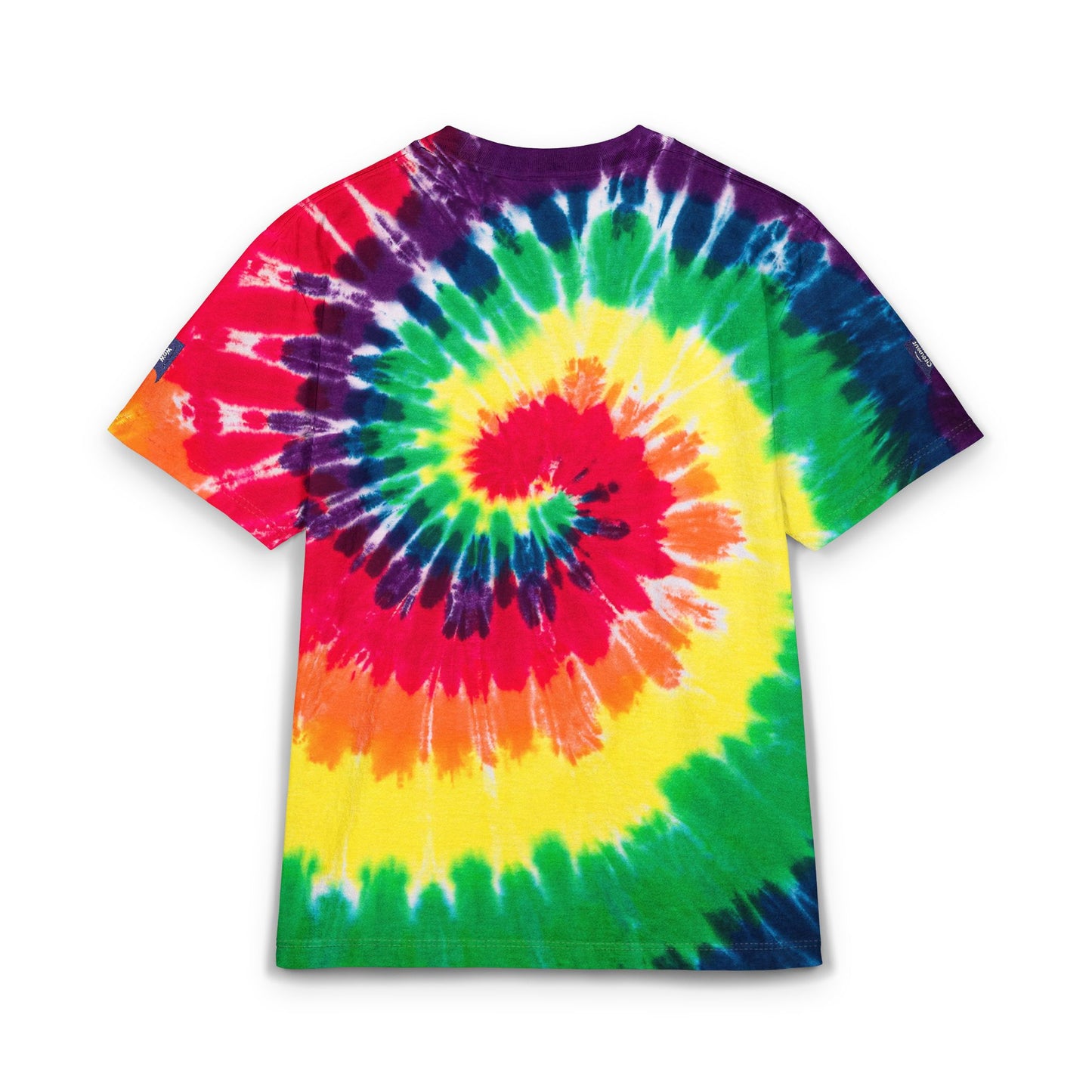 Oversized Tie-Dye T-Shirt (Embroidery) with Wowcitement