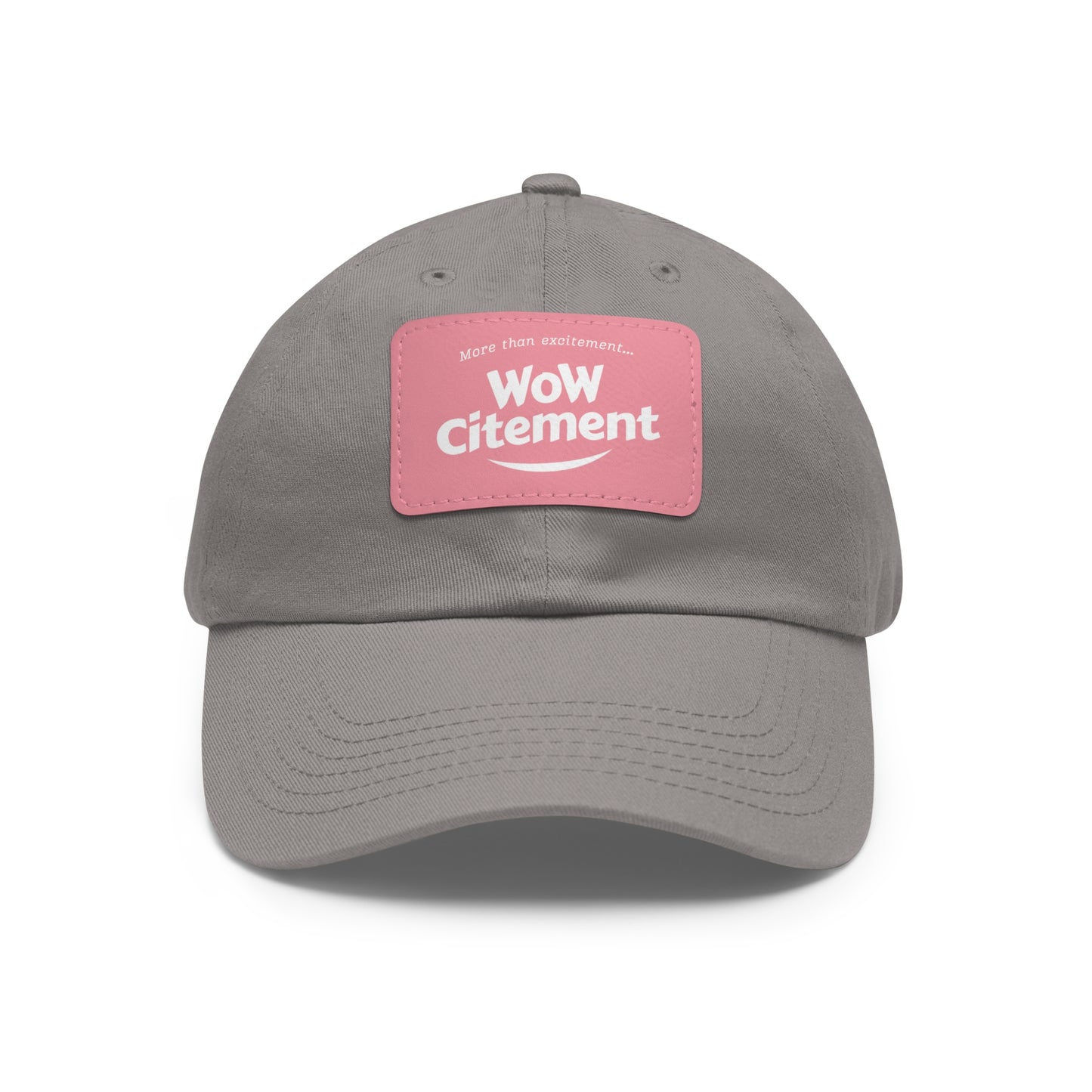 WoWcitement Stylish Dad Hat with Leather Patch - Perfect Gift for Dads, Casual Wear, Outdoor Activities, Festivals, and Everyday Style