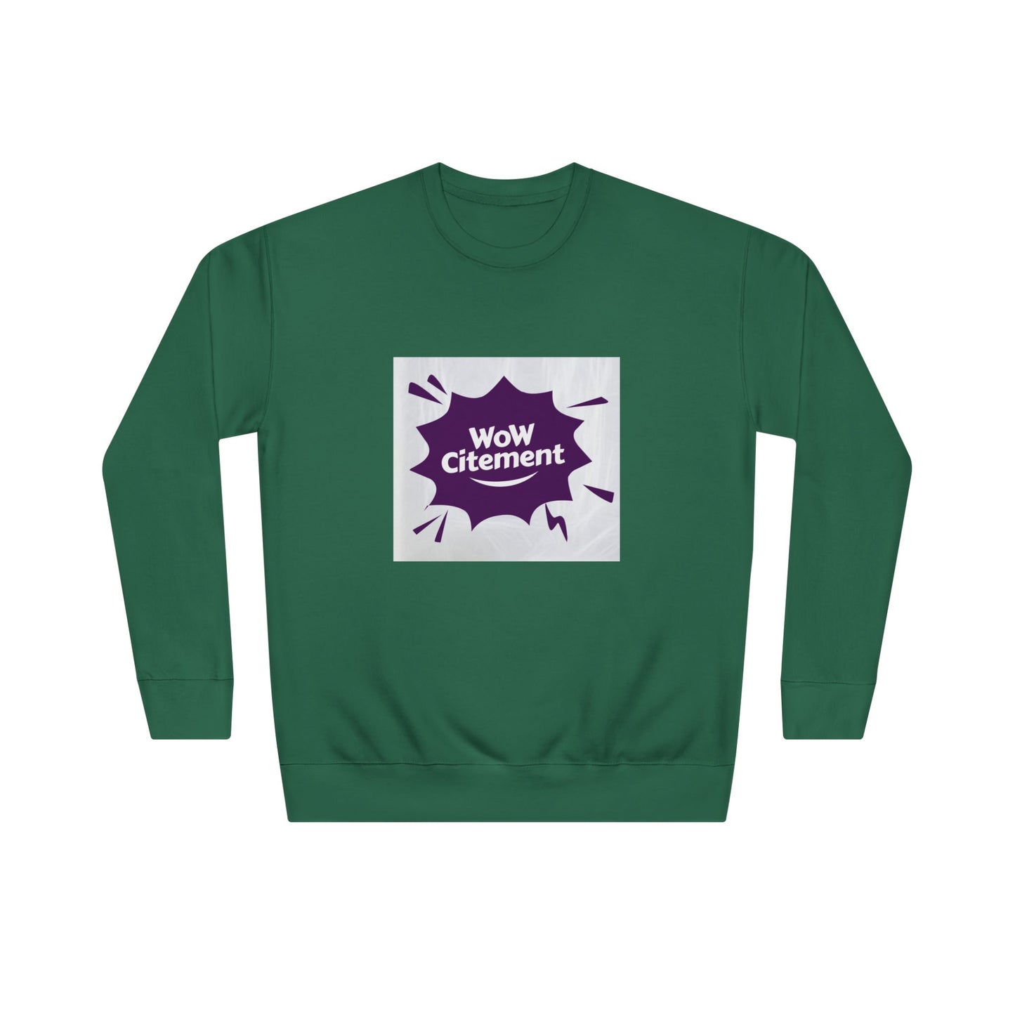 WoWcitement Sweatshirt, Cozy eco-friendly Apparel, Gift for Friends, Perfect for Inspiration, Seasonal Casual Wear