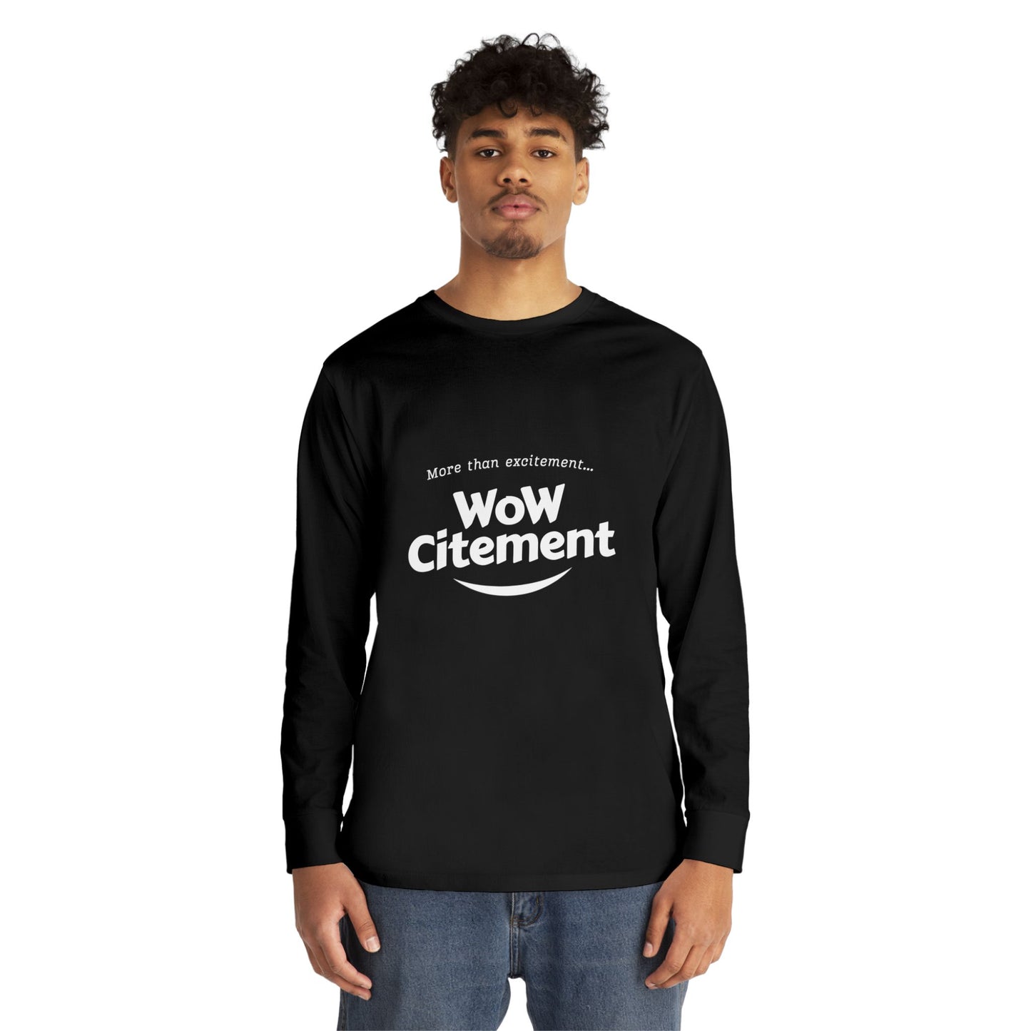 Wowcitement Long Sleeve Crewneck Tee