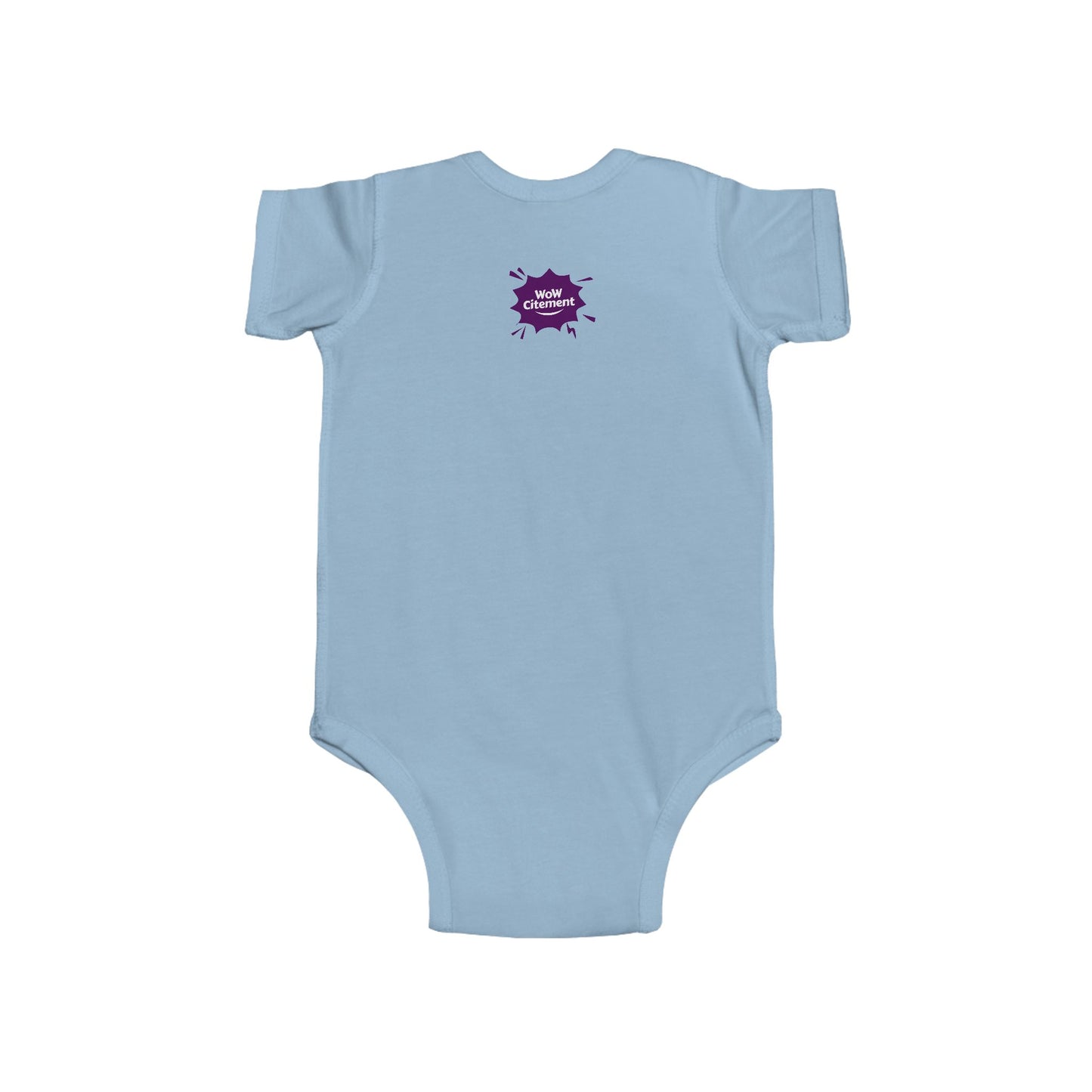 Infant Bodysuit with WoW Citement Design, Baby Gift, Cute Baby Clothes, Newborn Outfit, Fun Baby Shower Gift
