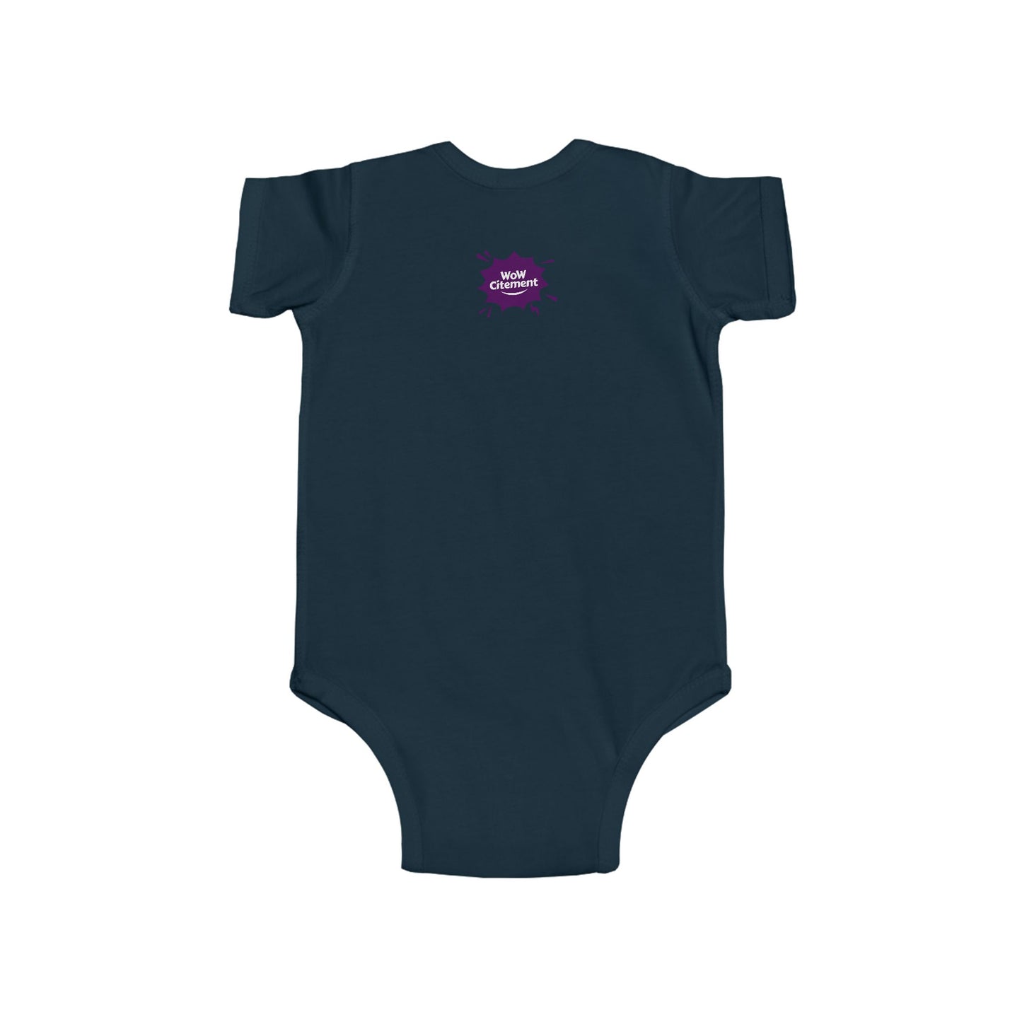 Infant Bodysuit with WoW Citement Design, Baby Gift, Cute Baby Clothes, Newborn Outfit, Fun Baby Shower Gift