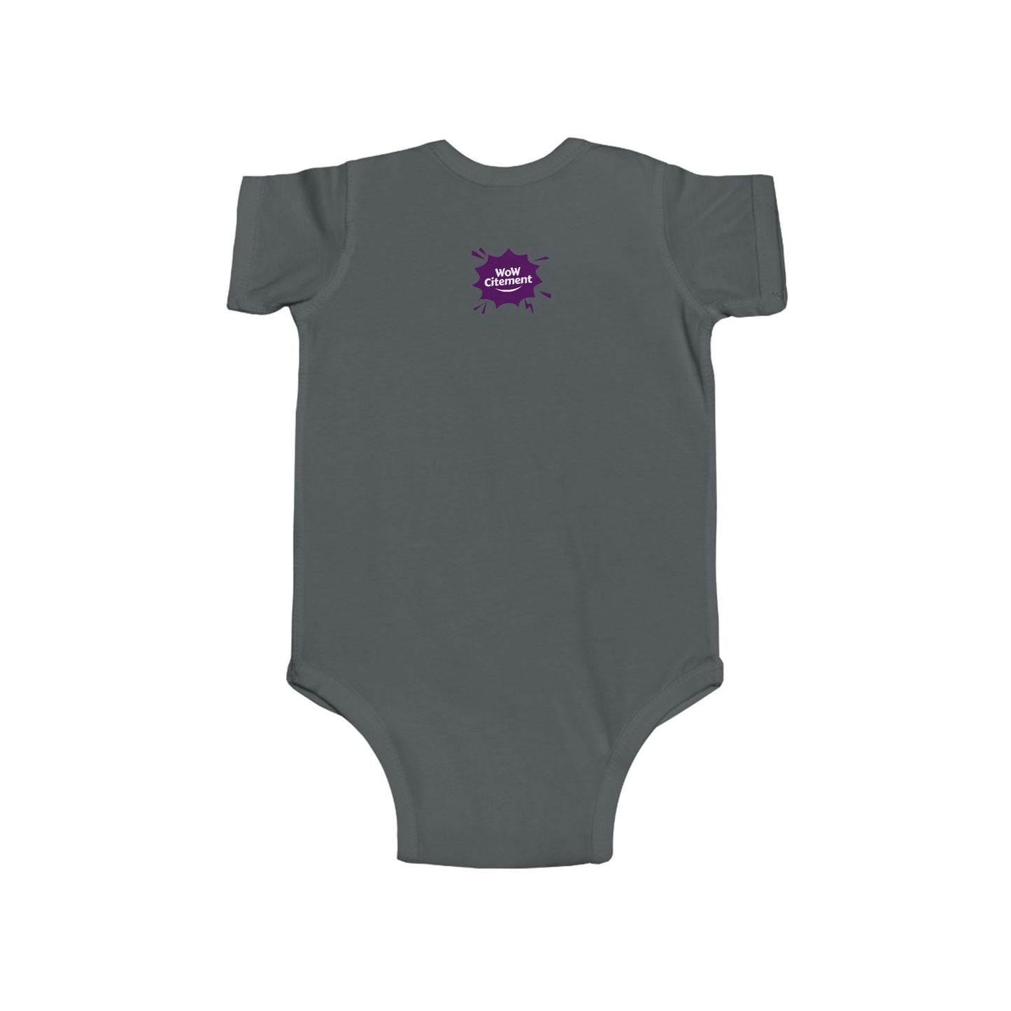 Infant Bodysuit with WoW Citement Design, Baby Gift, Cute Baby Clothes, Newborn Outfit, Fun Baby Shower Gift