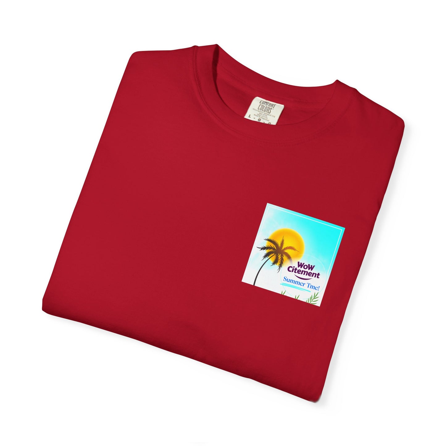 WOWcitement Summer Vibes T-Shirt, Relaxed Fit Tee, Beachwear, Vacation Shirt, Festival Apparel, Gift for Beach Lovers