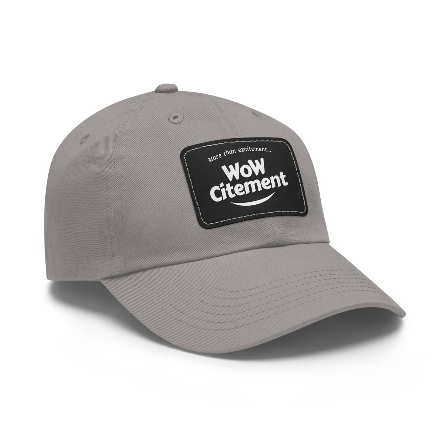 WoWcitement Stylish Dad Hat with Leather Patch - Perfect Gift for Dads, Casual Wear, Outdoor Activities, Festivals, and Everyday Style