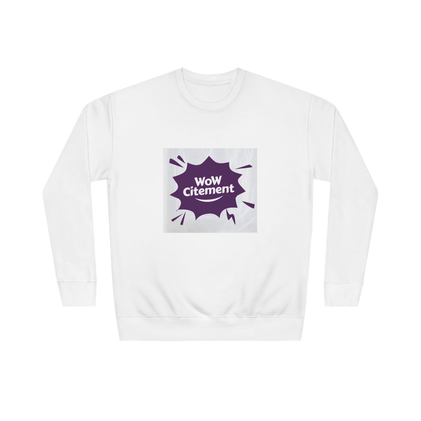 WoWcitement Sweatshirt, Cozy eco-friendly Apparel, Gift for Friends, Perfect for Inspiration, Seasonal Casual Wear