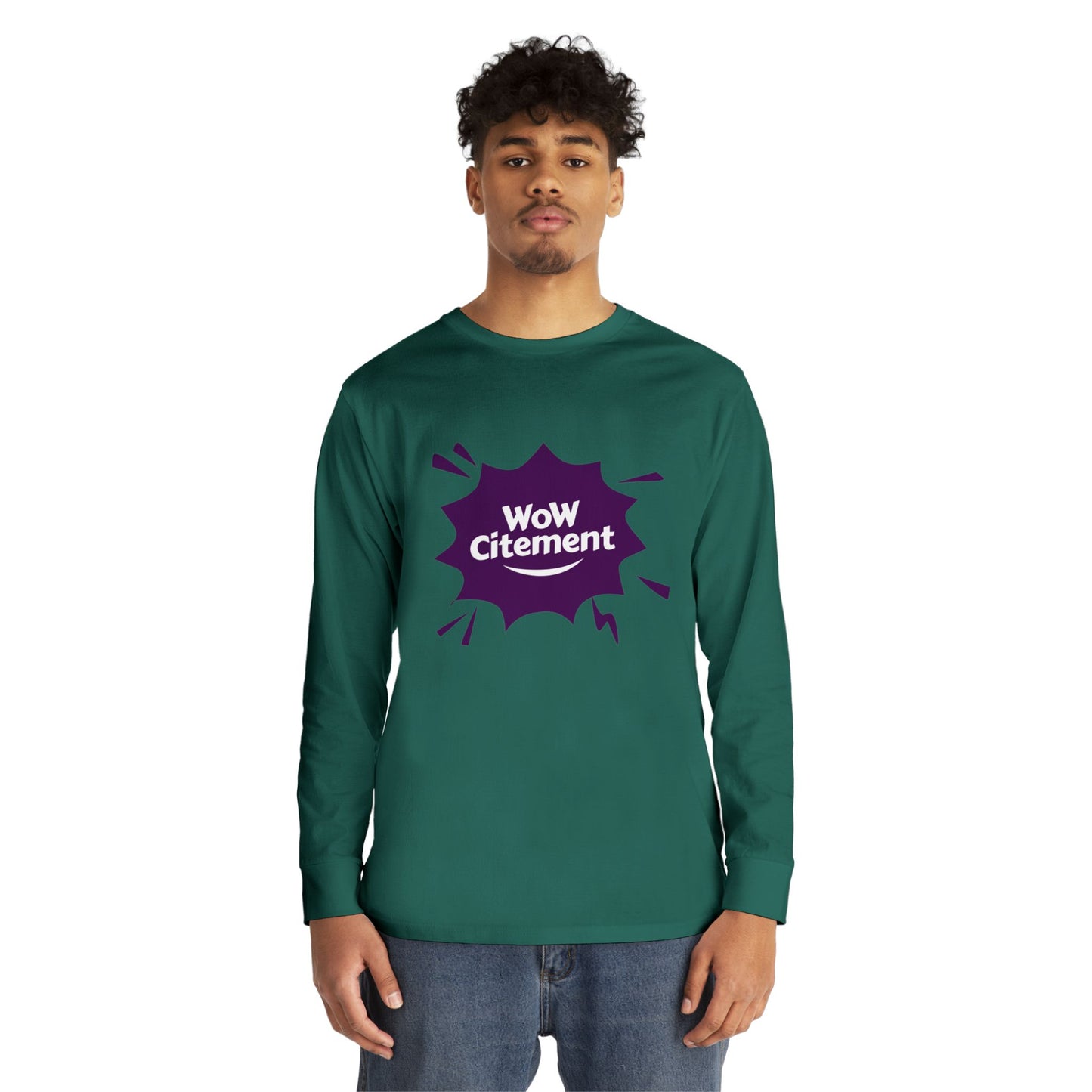 Sweatshirt with WoWcitement Design – Cozy Autumn Apparel, Perfect for Fall Inspiration, Seasonal Gift for Friends, Casual Fall Wear