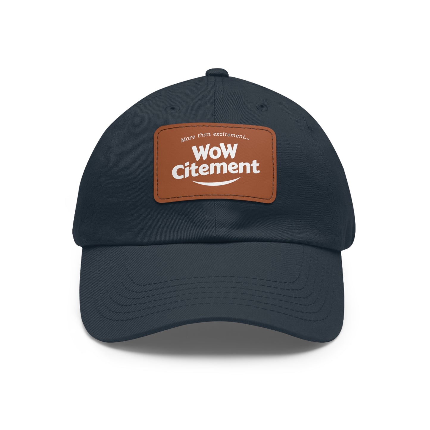 WoWcitement Stylish Dad Hat with Leather Patch - Perfect Gift for Dads, Casual Wear, Outdoor Activities, Festivals, and Everyday Style