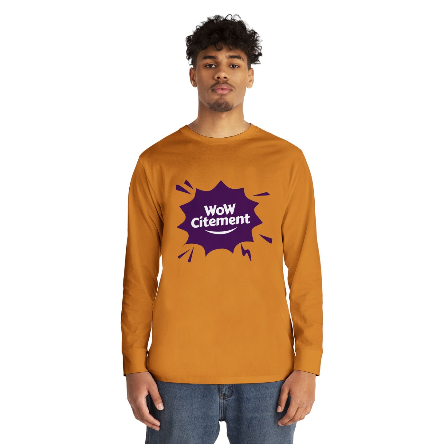 Sweatshirt with WoWcitement Design – Cozy Autumn Apparel, Perfect for Fall Inspiration, Seasonal Gift for Friends, Casual Fall Wear