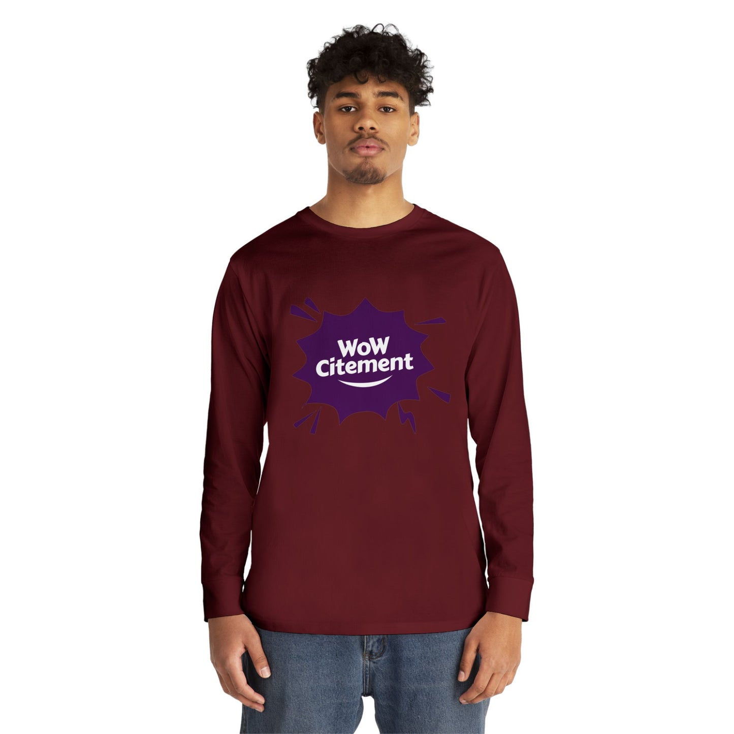 Sweatshirt with WoWcitement Design – Cozy Autumn Apparel, Perfect for Fall Inspiration, Seasonal Gift for Friends, Casual Fall Wear