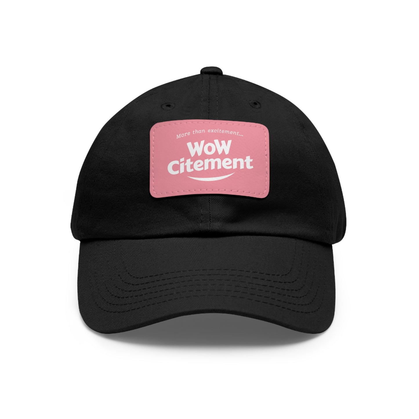 WoWcitement Stylish Dad Hat with Leather Patch - Perfect Gift for Dads, Casual Wear, Outdoor Activities, Festivals, and Everyday Style