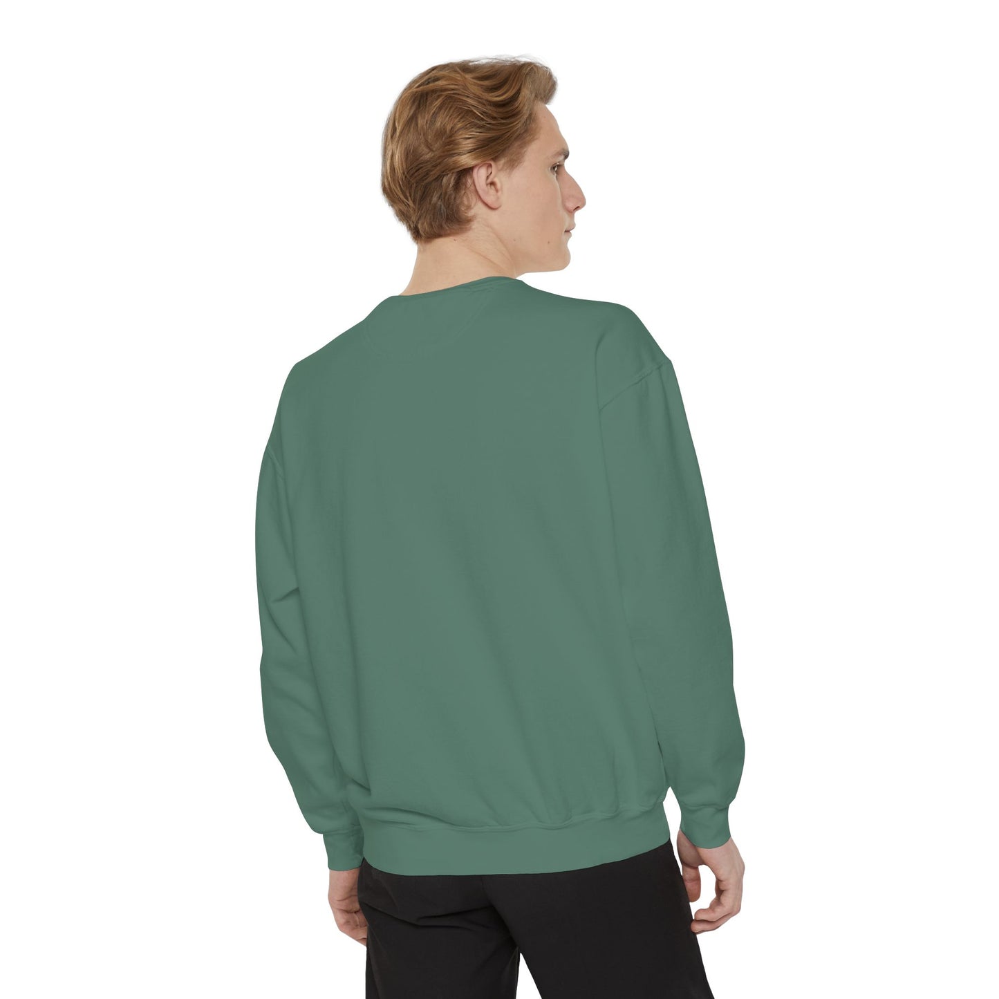 Summer Vibes Wowcitement Unisex Garment-Dyed Sweatshirt- Perfect for Beach Lovers and Summer Celebrations
