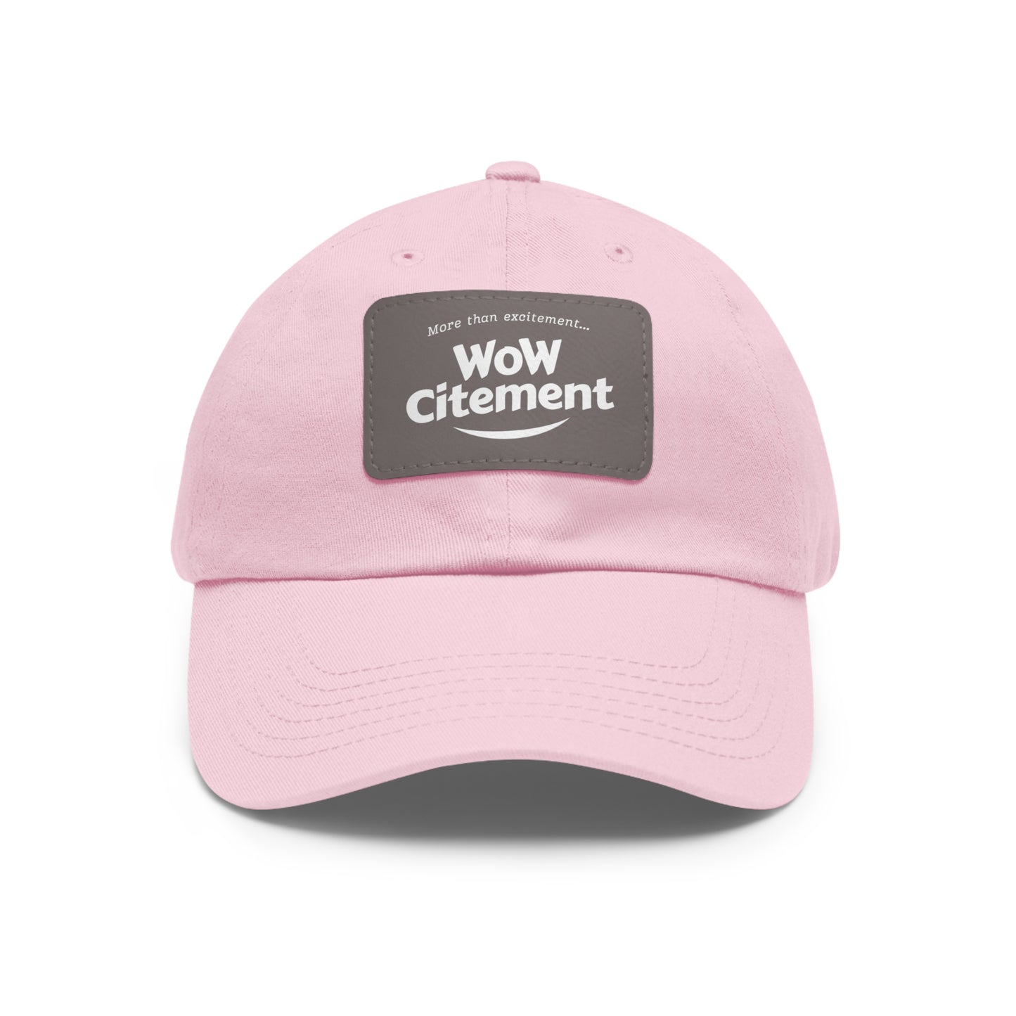 WoWcitement Stylish Dad Hat with Leather Patch - Perfect Gift for Dads, Casual Wear, Outdoor Activities, Festivals, and Everyday Style