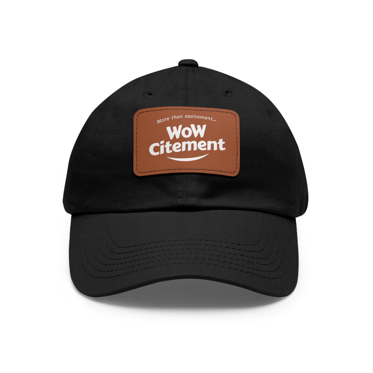 WoWcitement Stylish Dad Hat with Leather Patch - Perfect Gift for Dads, Casual Wear, Outdoor Activities, Festivals, and Everyday Style