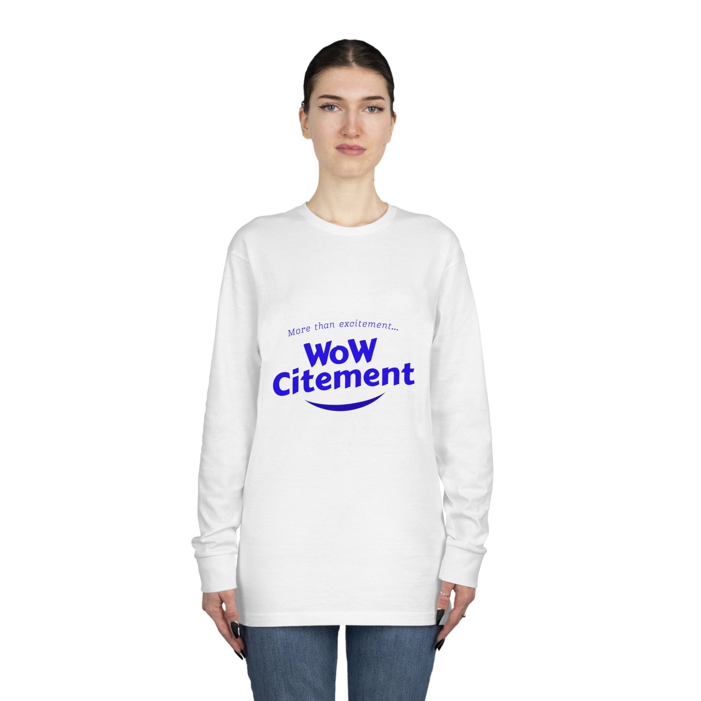 Wowcitement Long Sleeve Crewneck Tee